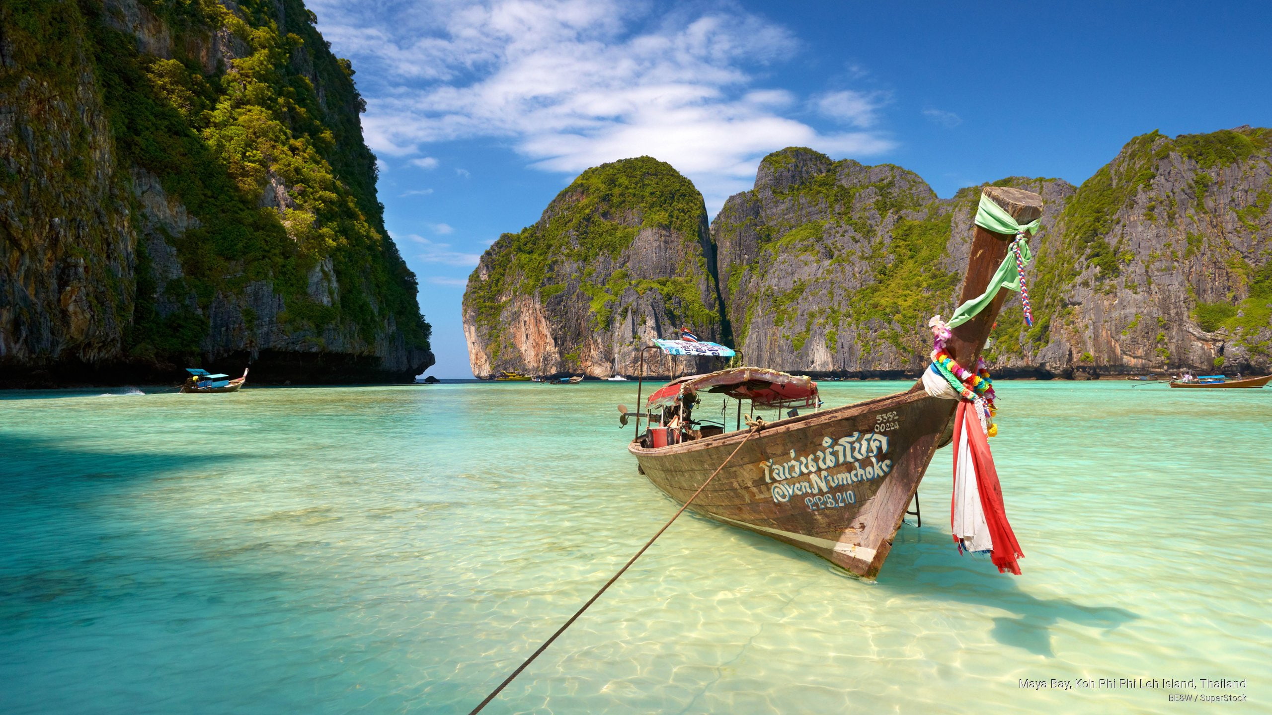 Maya Bay Koh Phi Leh Island Thailand Beaches 2k