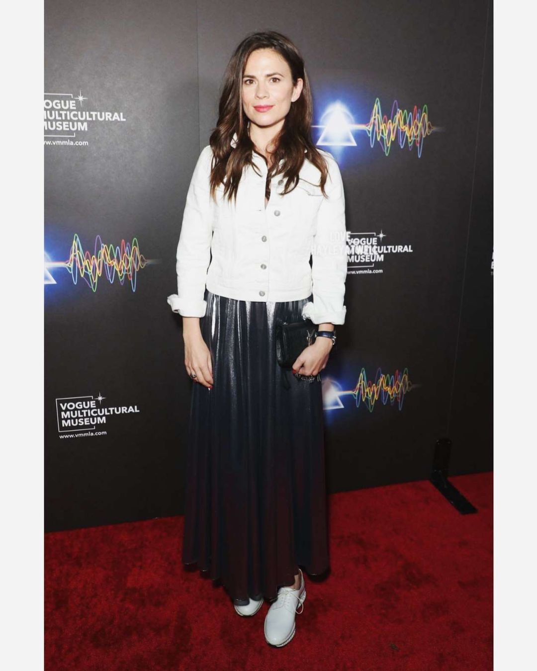 Visiting a Museum in LA hayley atwell actress hollywood celebrity