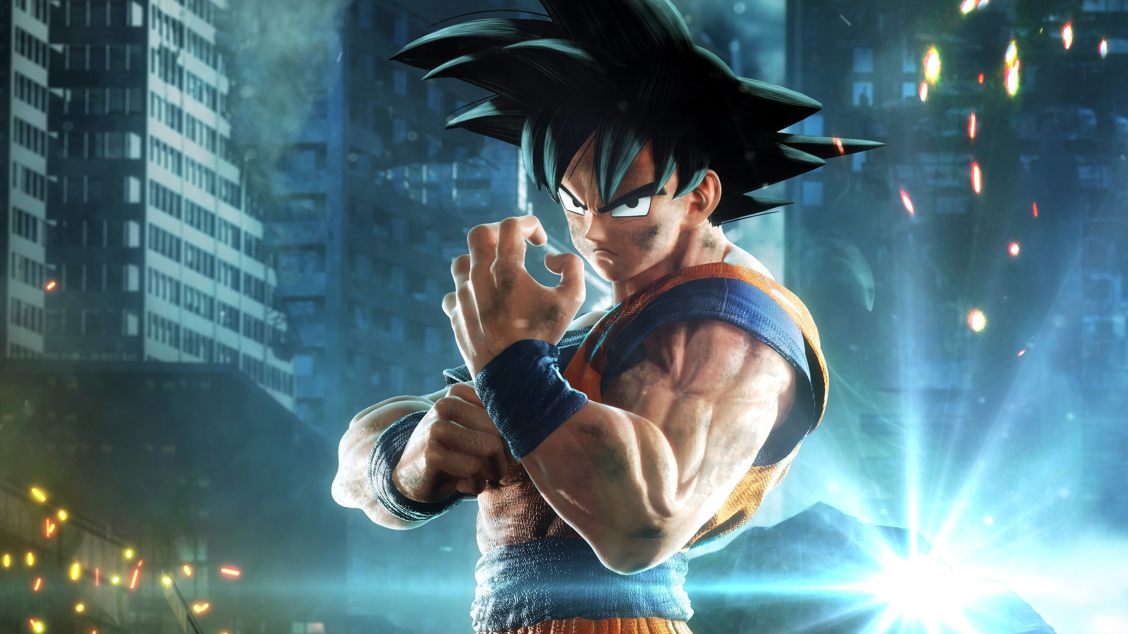 goku cartoon jump force 2k 4k