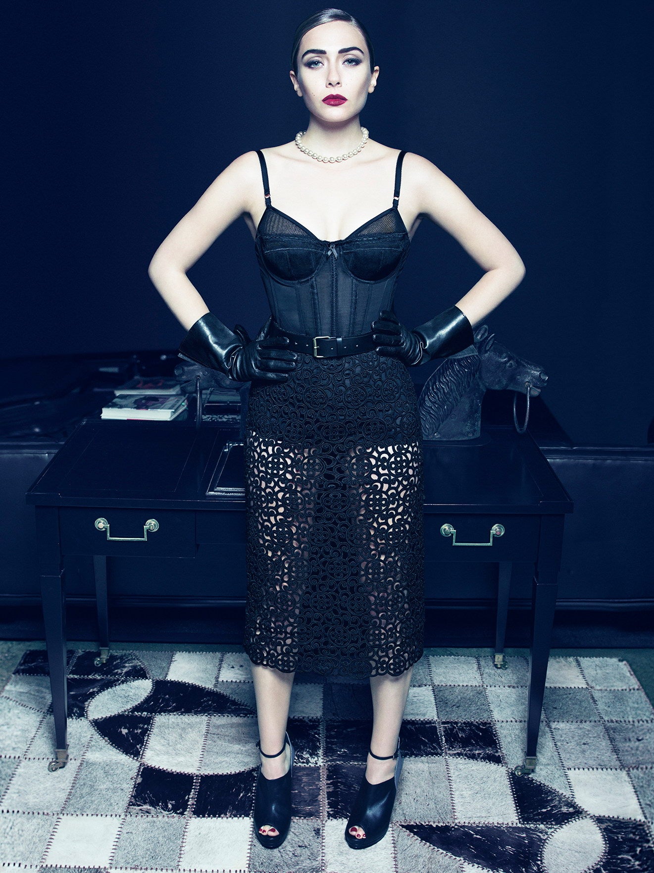 Vogue Italia celebrity actress hollywood elizabeth olsen