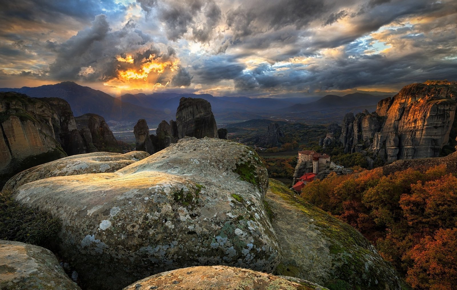 rocky mountain gray rock formation near range nature 2k