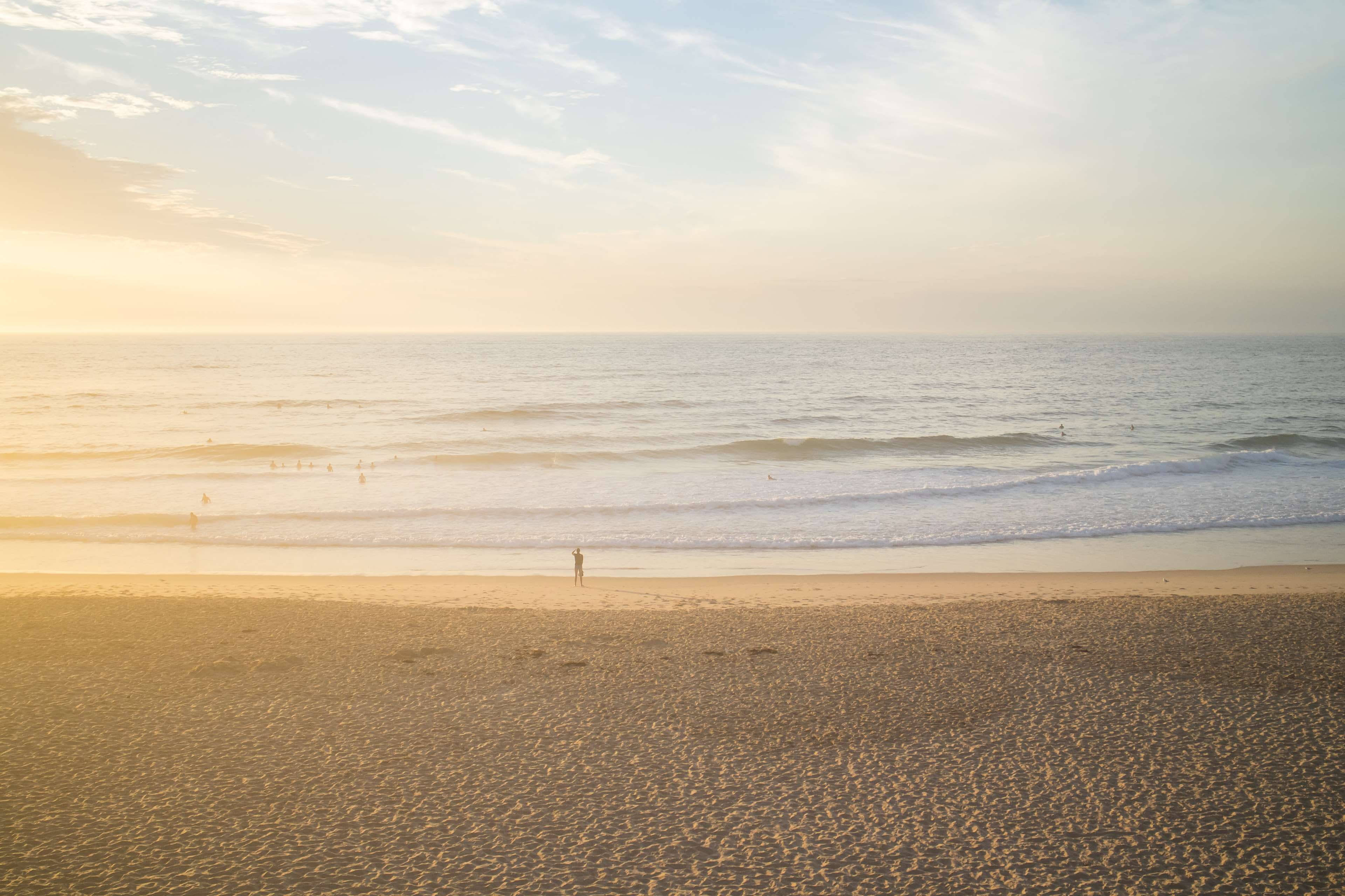 ausrtralia australia beach dawn early morning sun 2k 4k