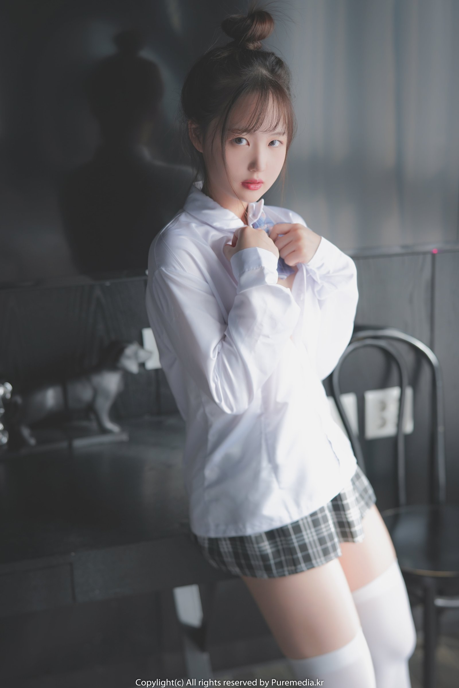 Pure Media Sia Asian Korean women school skirt 2k 4k 5k
