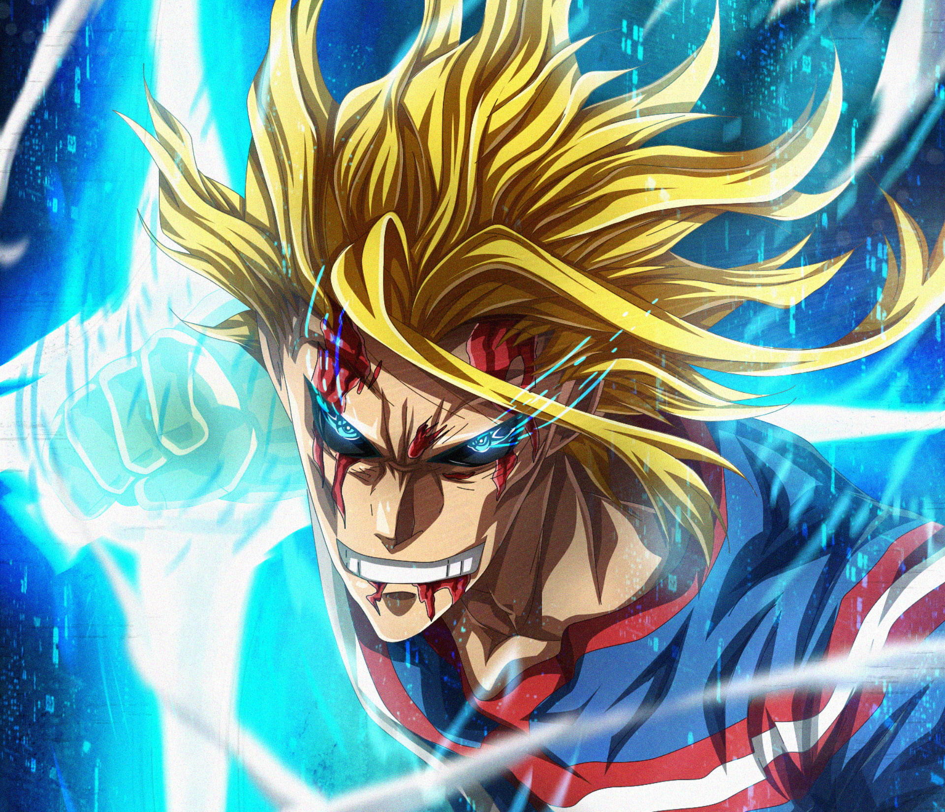 Anime My Hero Academia All Might Toshinori Yagi 2k