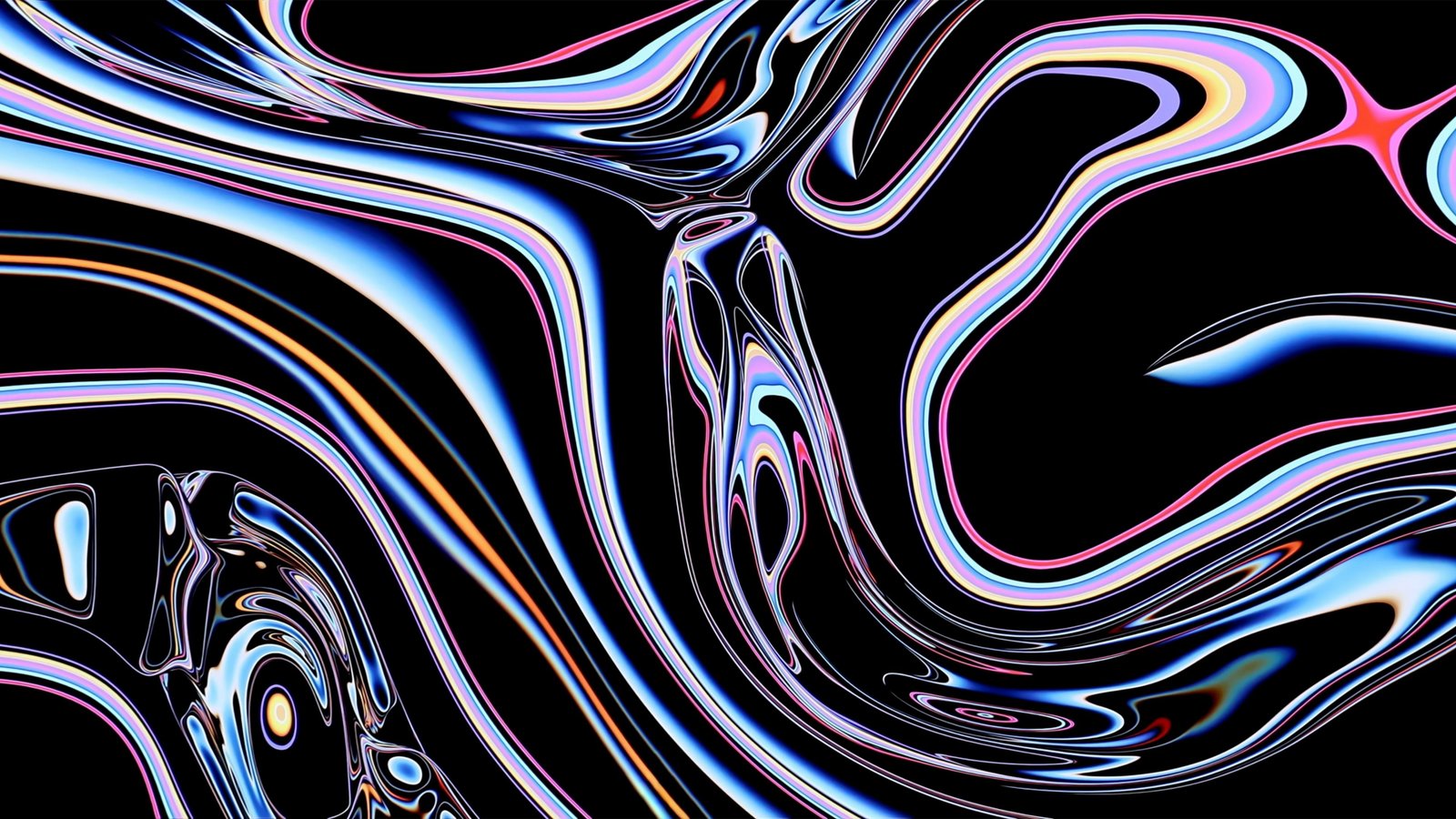 Apple Computer abstract colorful Pro Display XDR 2k 4k