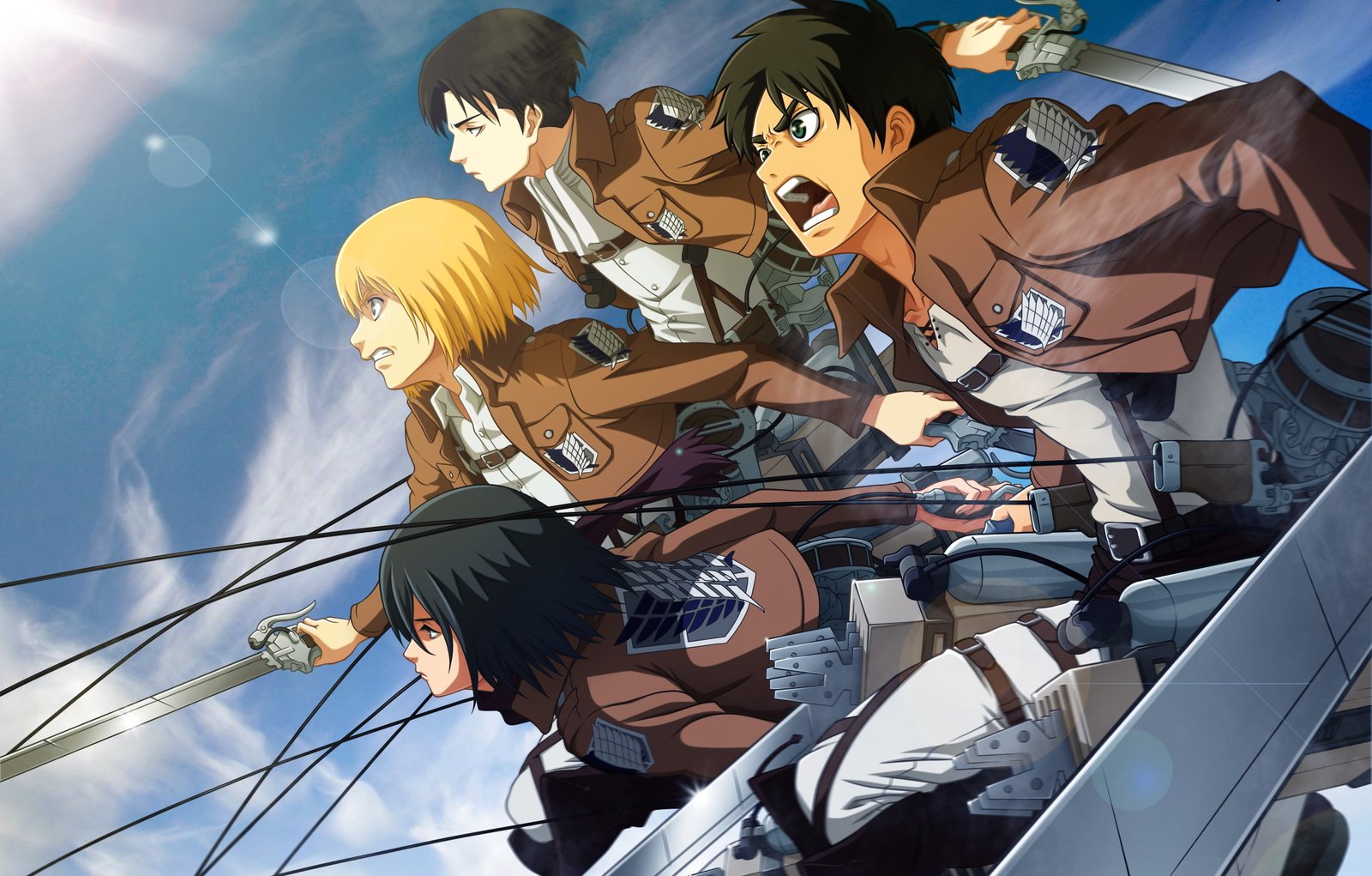 Attack of Titans wallpaper anime Armin Arlert Shingeki no Kyojin 2k 4k