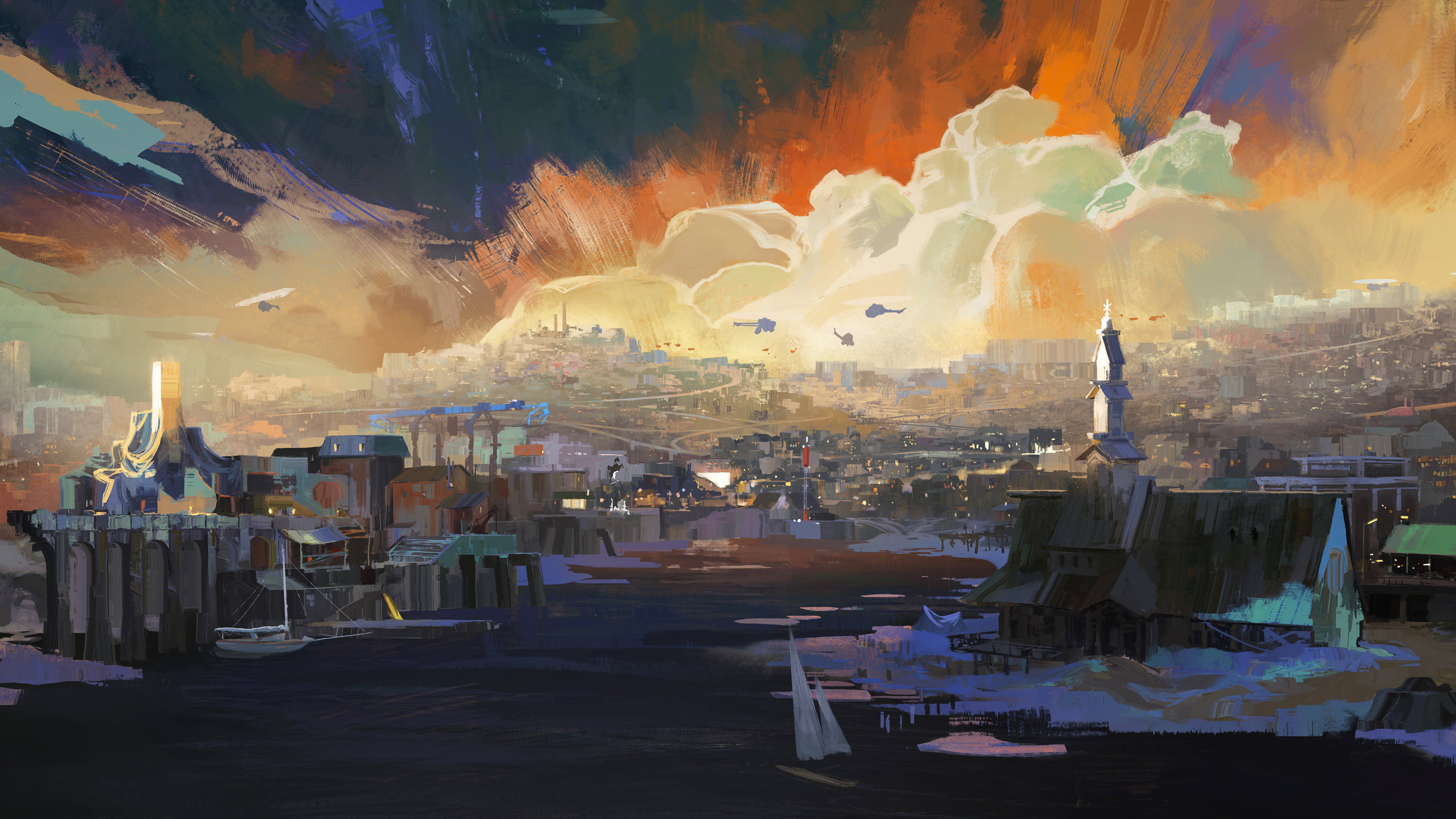 Disco Elysium artwork Aleksander Rostov game art concept 93 2k 4k