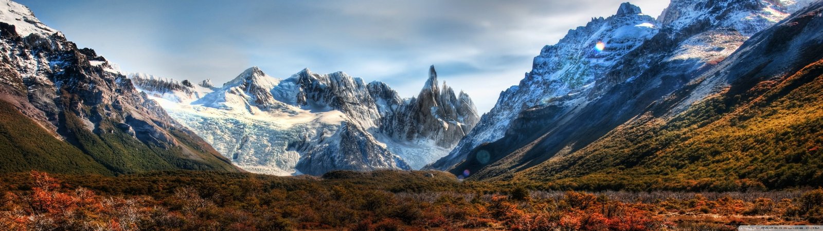 dual monitor montagne mountain multi multiple nature 2k 4k
