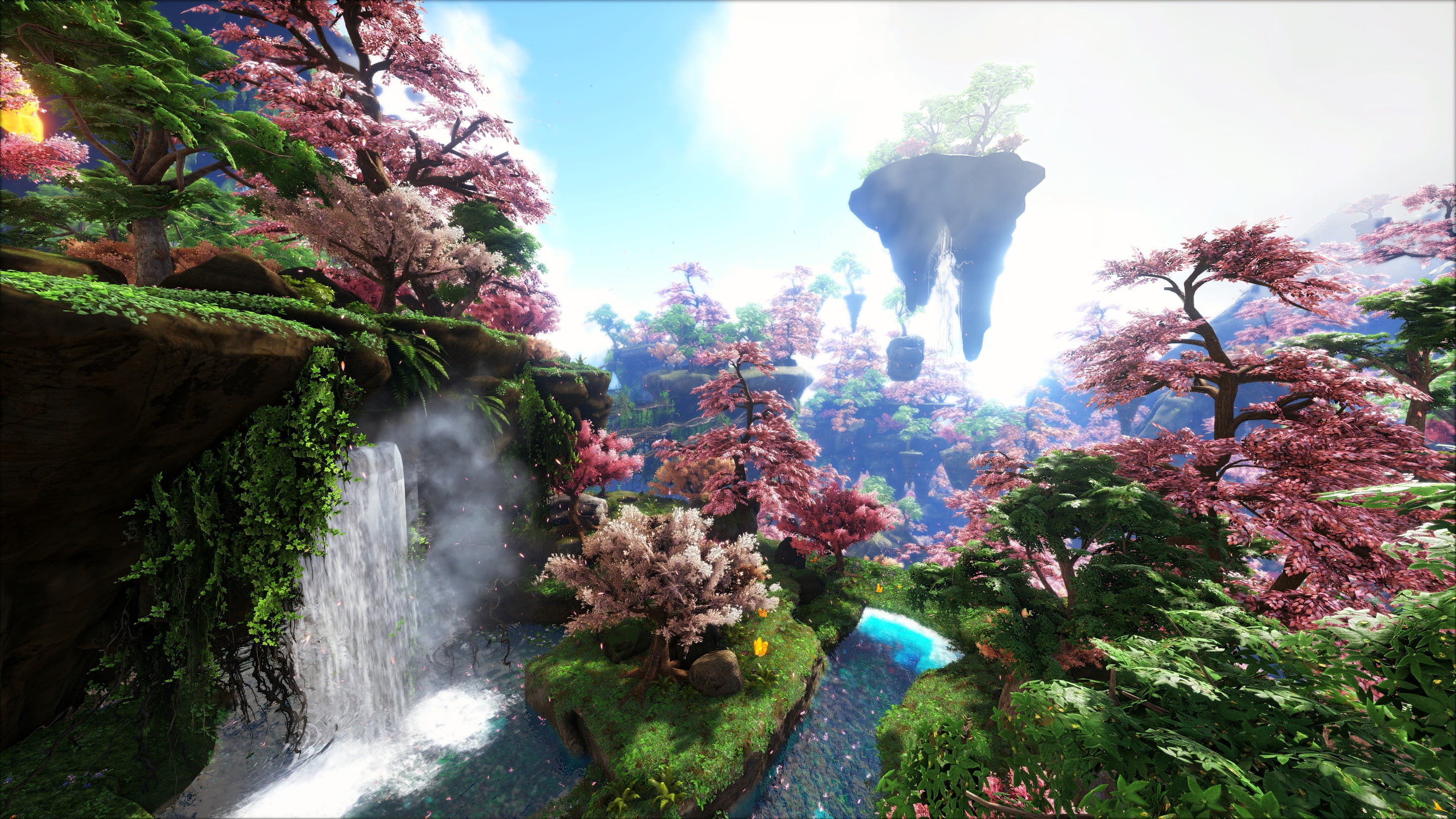 enchanted forest photo ark Ark Survival Evolved cherry blossom 2k