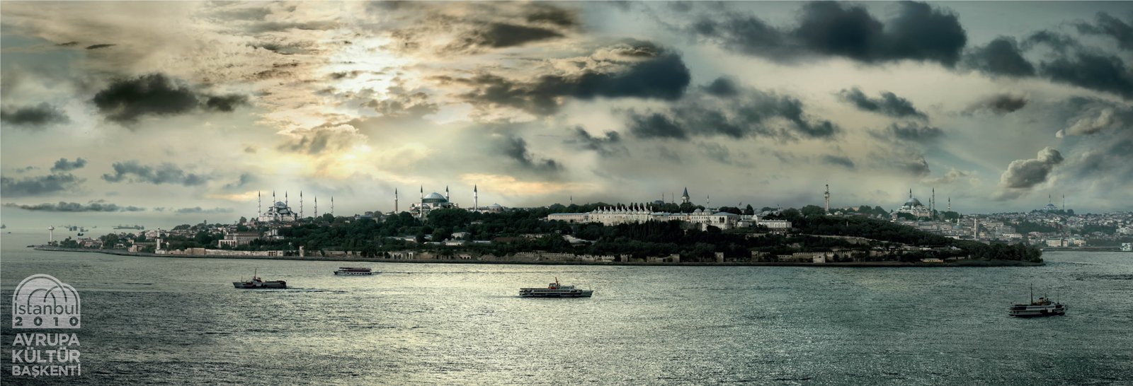 landscape photography of city surrounded by body water mosque 2k 4k 5k