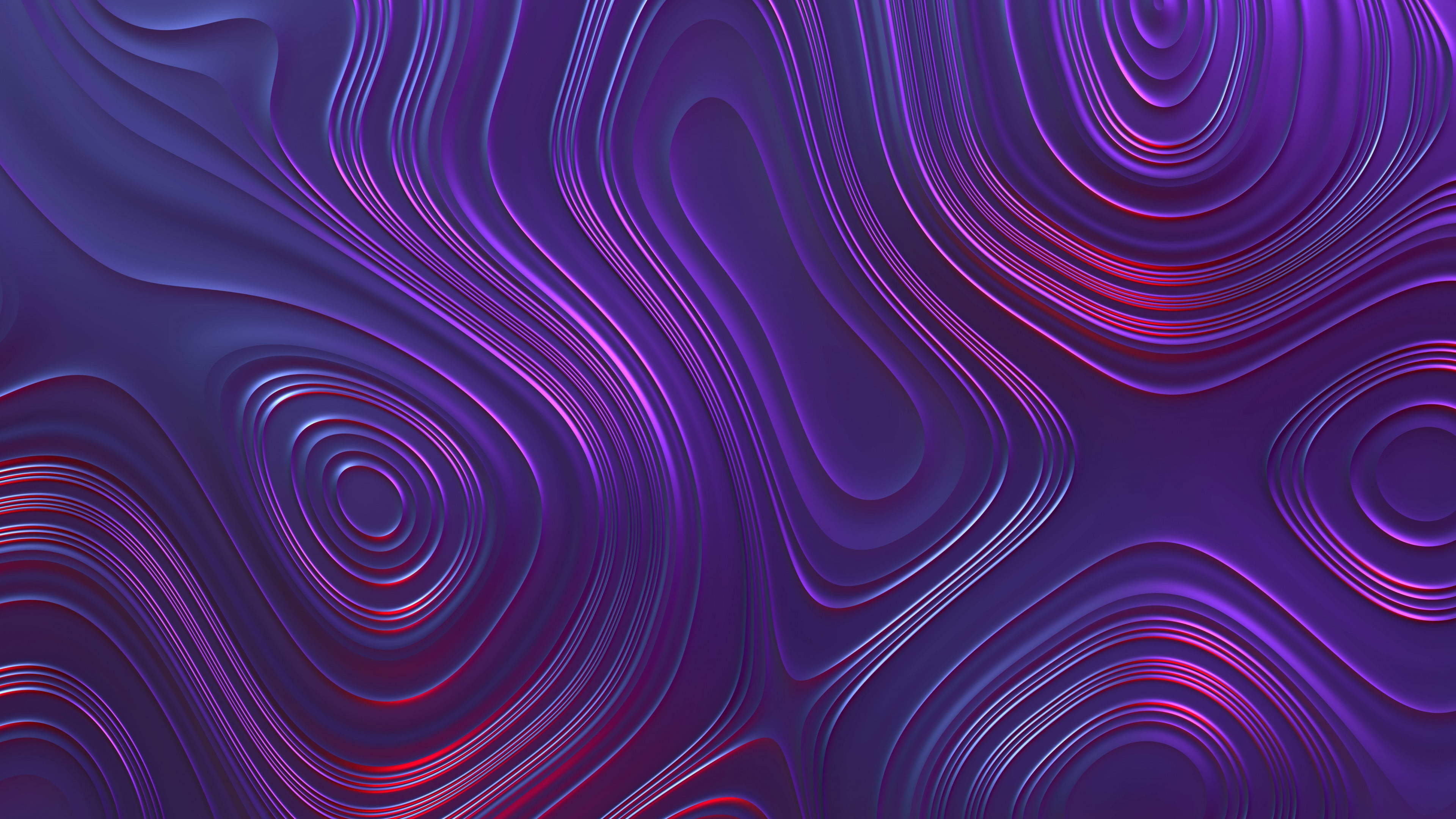 purple and red abstract painting wavy lines swirl swirls render 2k 4k