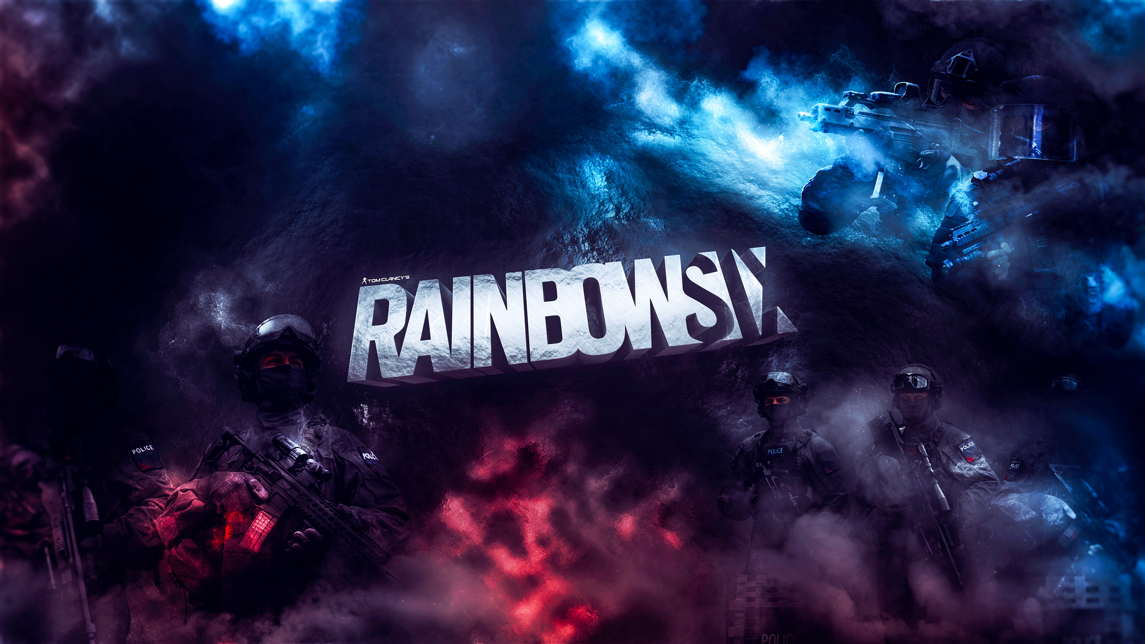 Rainbow 6 Siege video games Games posters art game logo 2k 4k