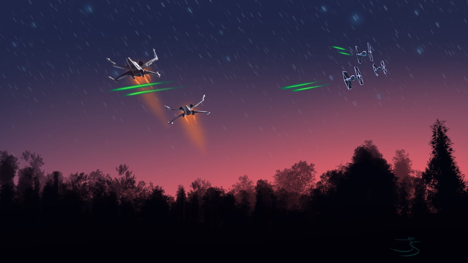 star wars hd artist deviantart artwork tree 2k 4k 5k 8k