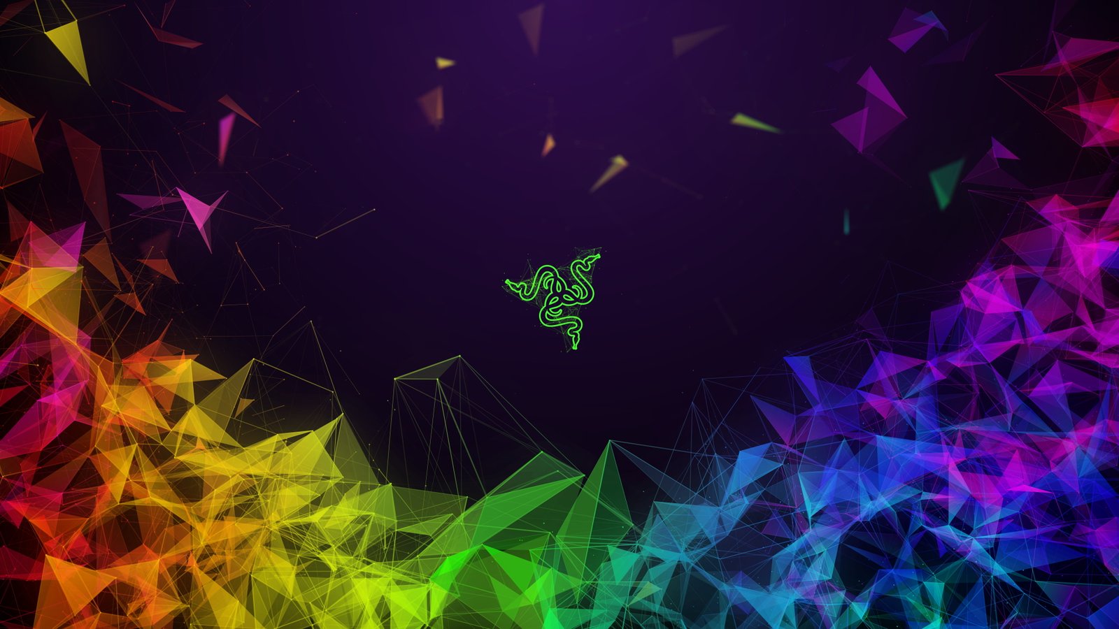 Vibrant Colorful Gaming Laptop Razer Blade 15 Dark 2k 4k