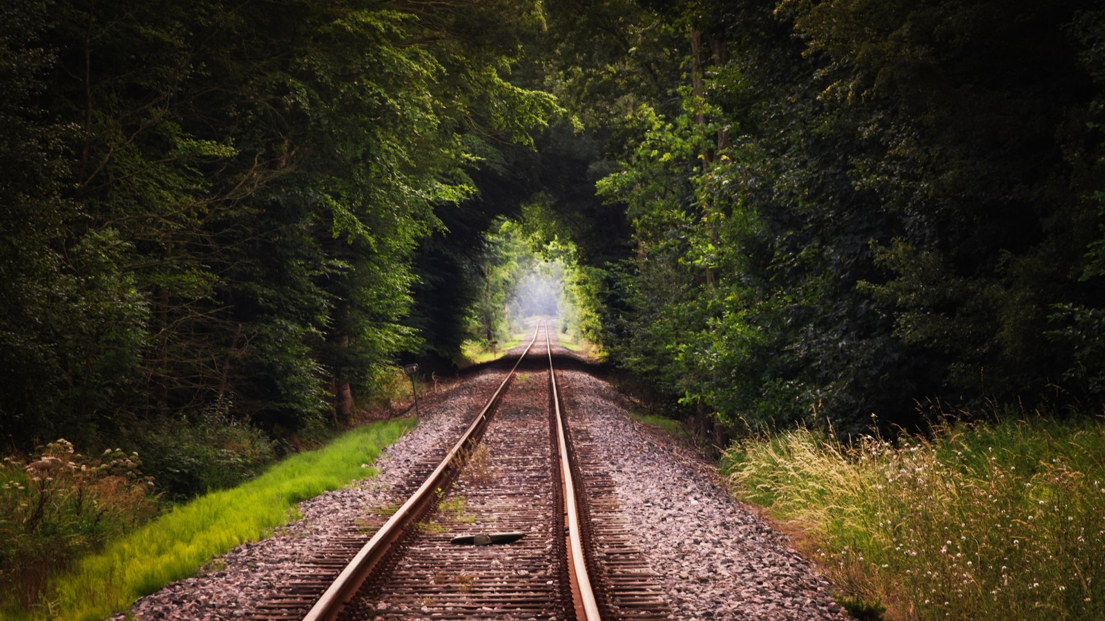 brown metal train rail track photography railway 2k 4k