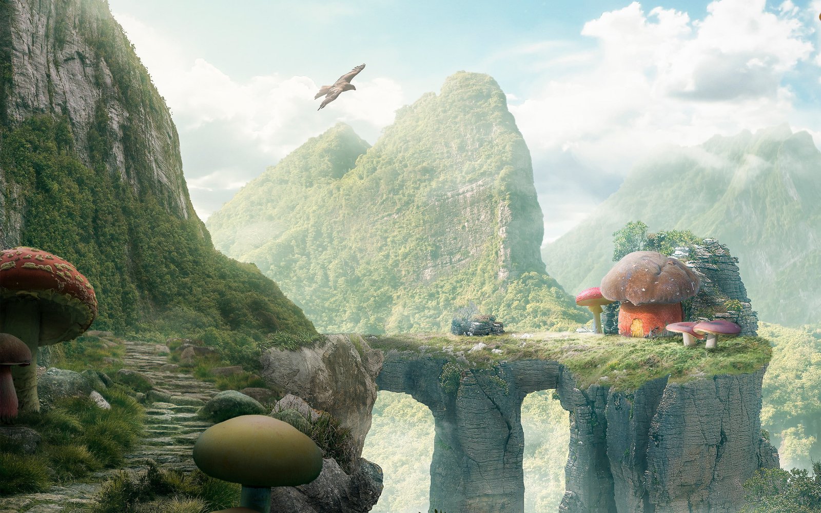 house Mushroom HD 2k