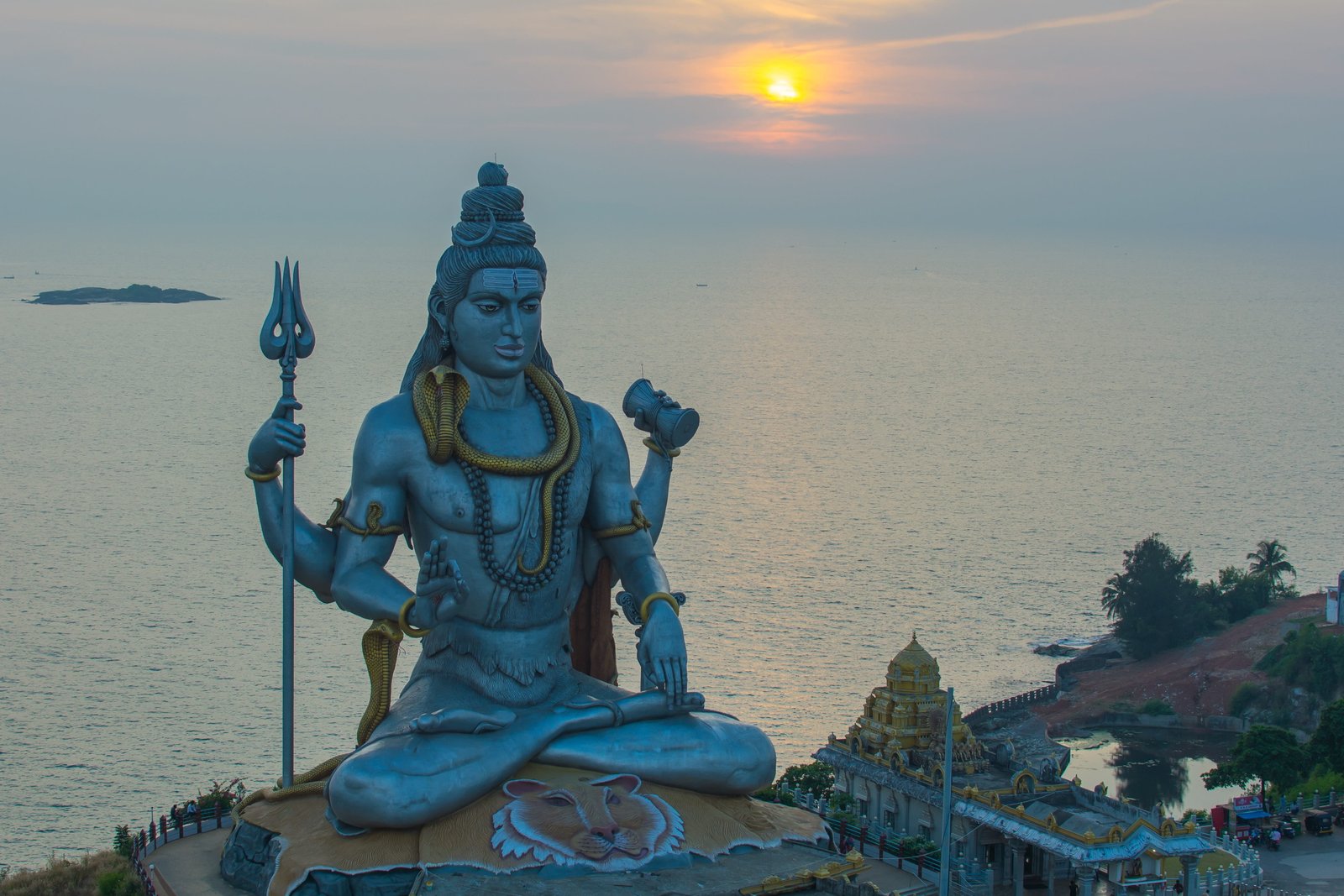 lord shiva hindu god statue religion worship shivratri 2k 4k 5k