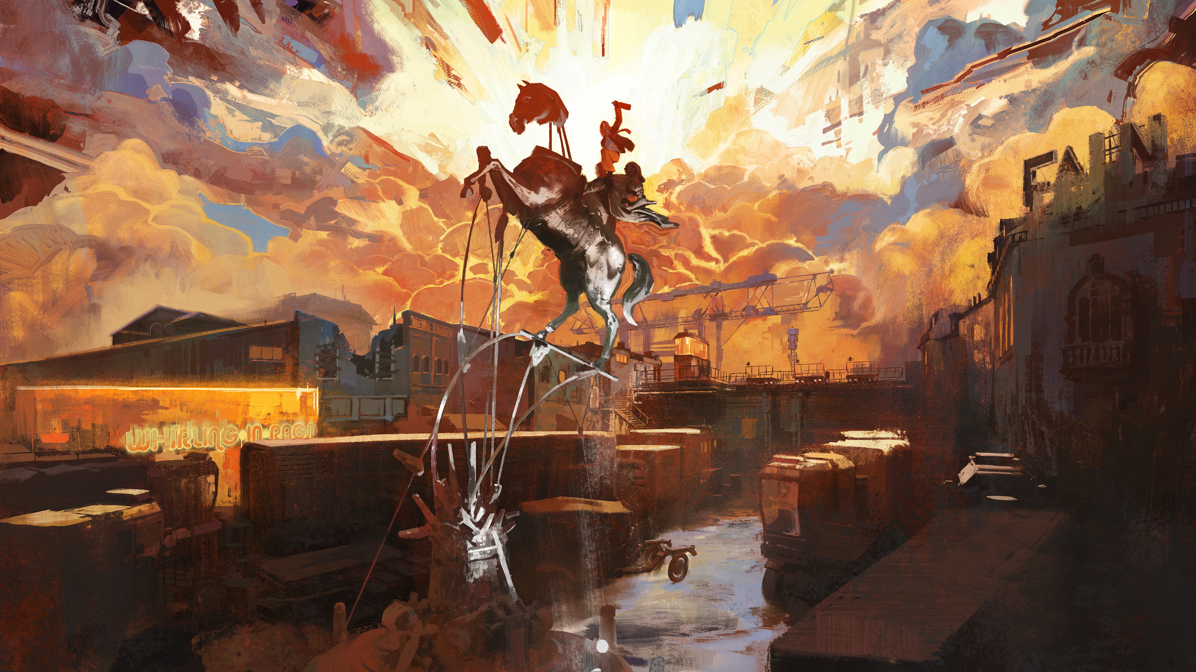Disco Elysium artwork Aleksander Rostov game art concept 2k 4k