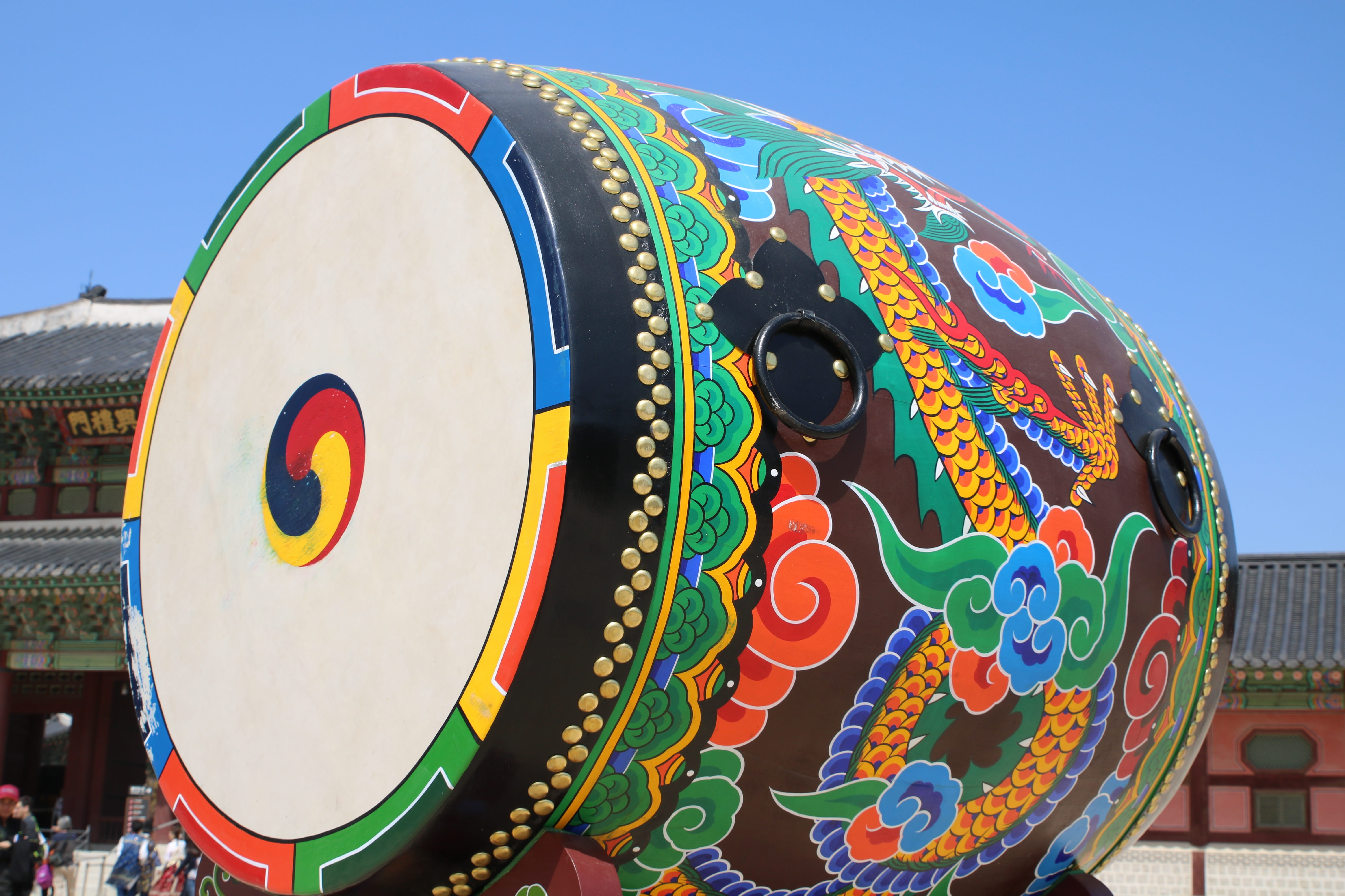 republic of korea seoul gyeongbok palace forbidden city 2k 4k 5k