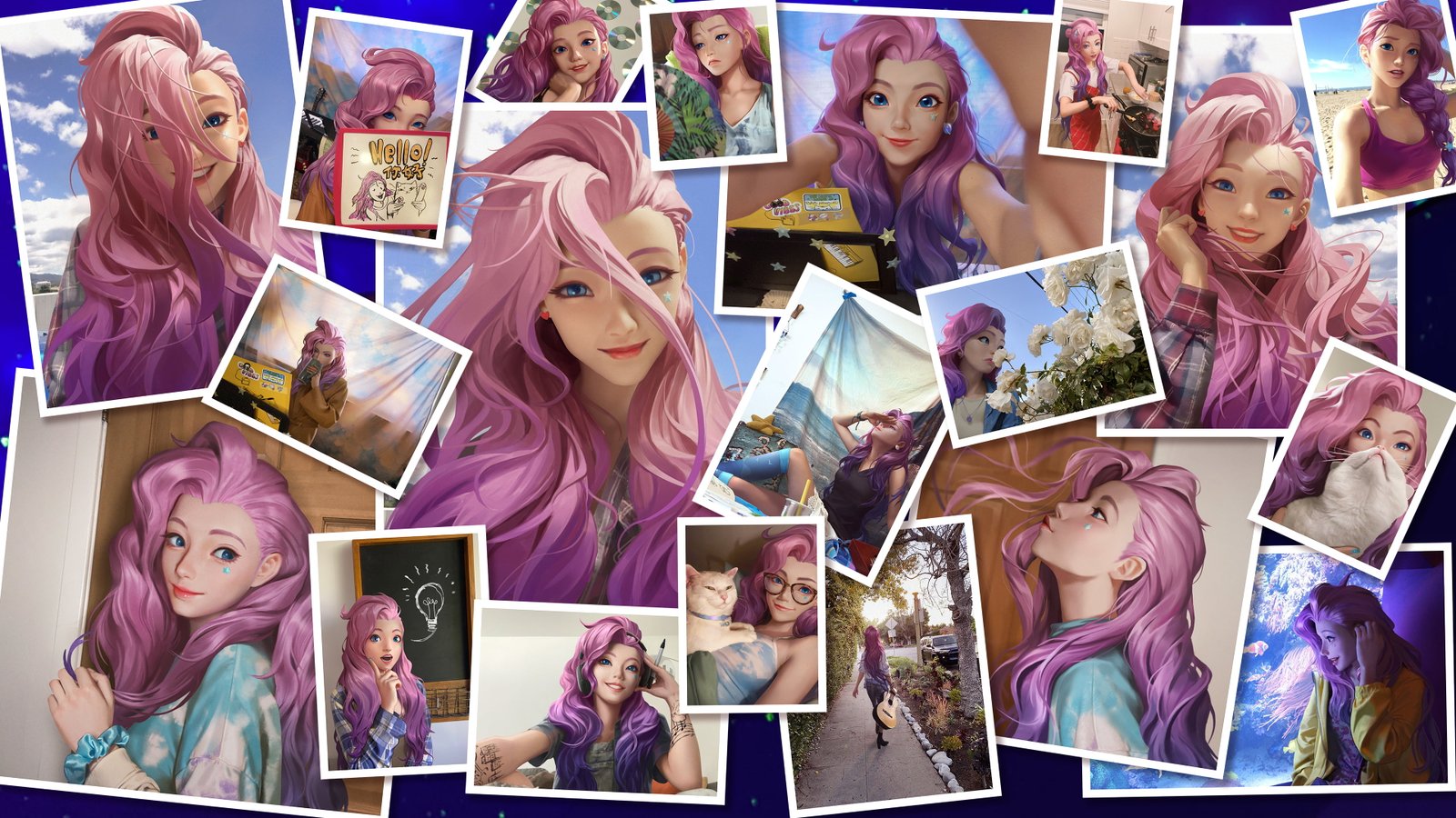 Riot Games spirit blossom Seraphine 2k 4k