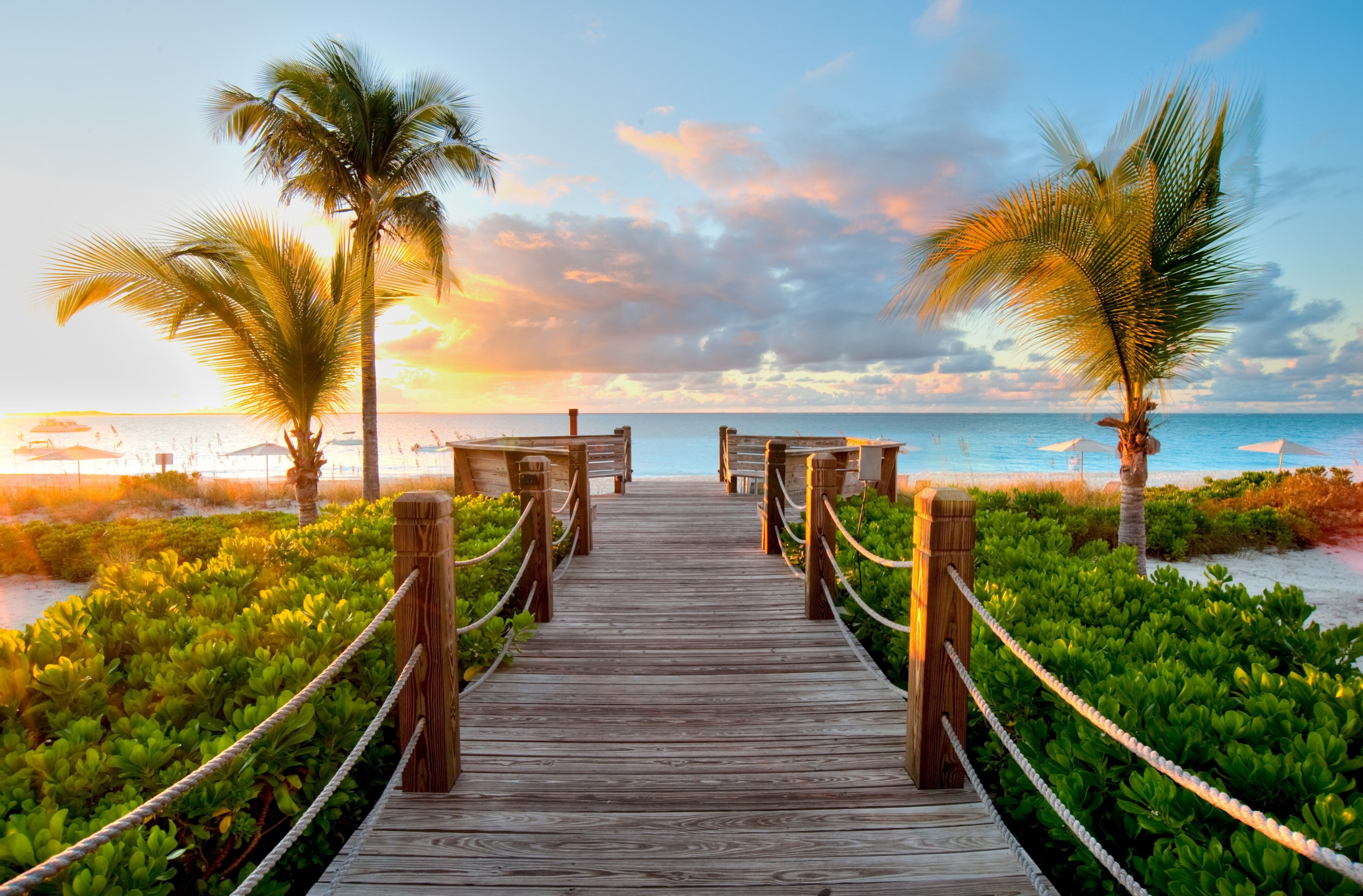 turks and caicos islands mac background tropical climate 2k 4k