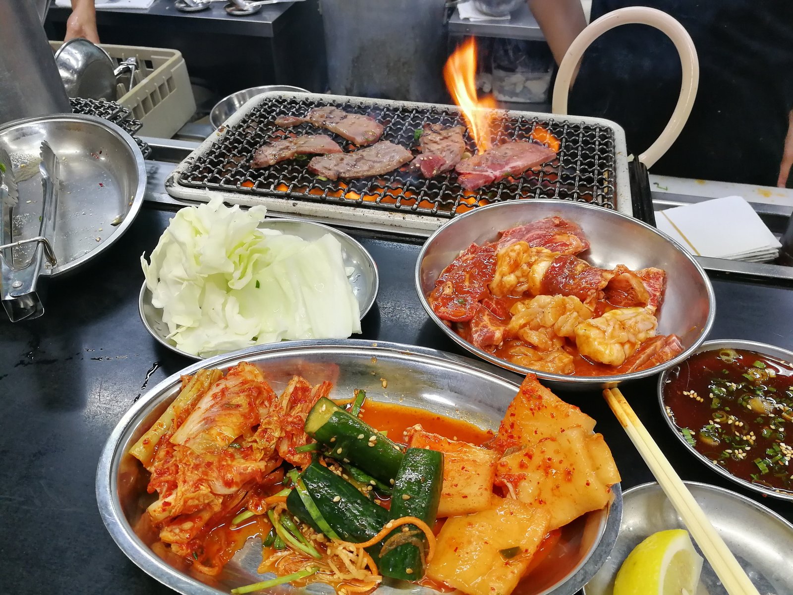 bbq korean meat kimchee food and drink freshness kitchen utensil 2k 4k 5k