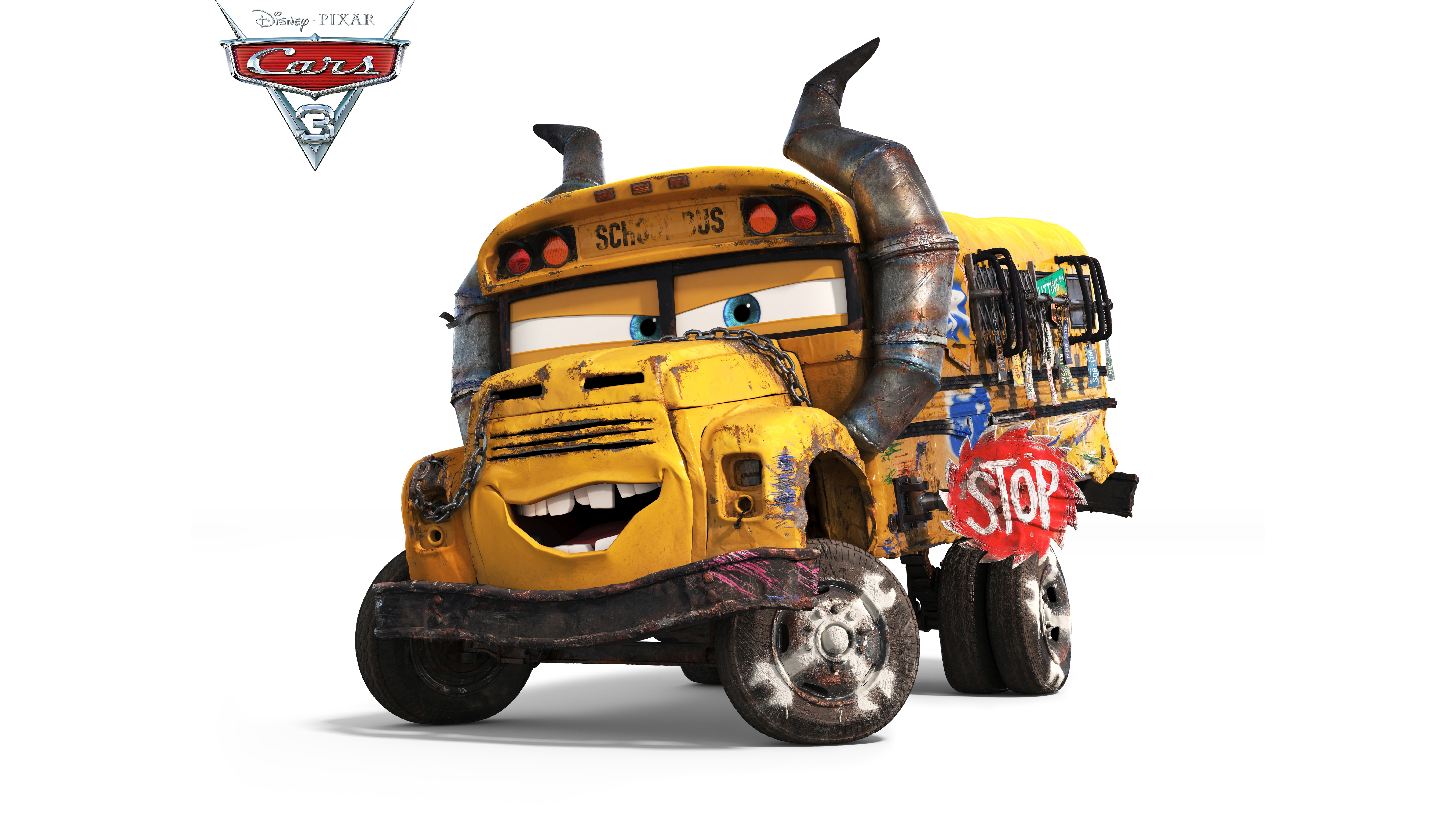 Cars 3 Miss Fritter 2k 4k 5k 8k