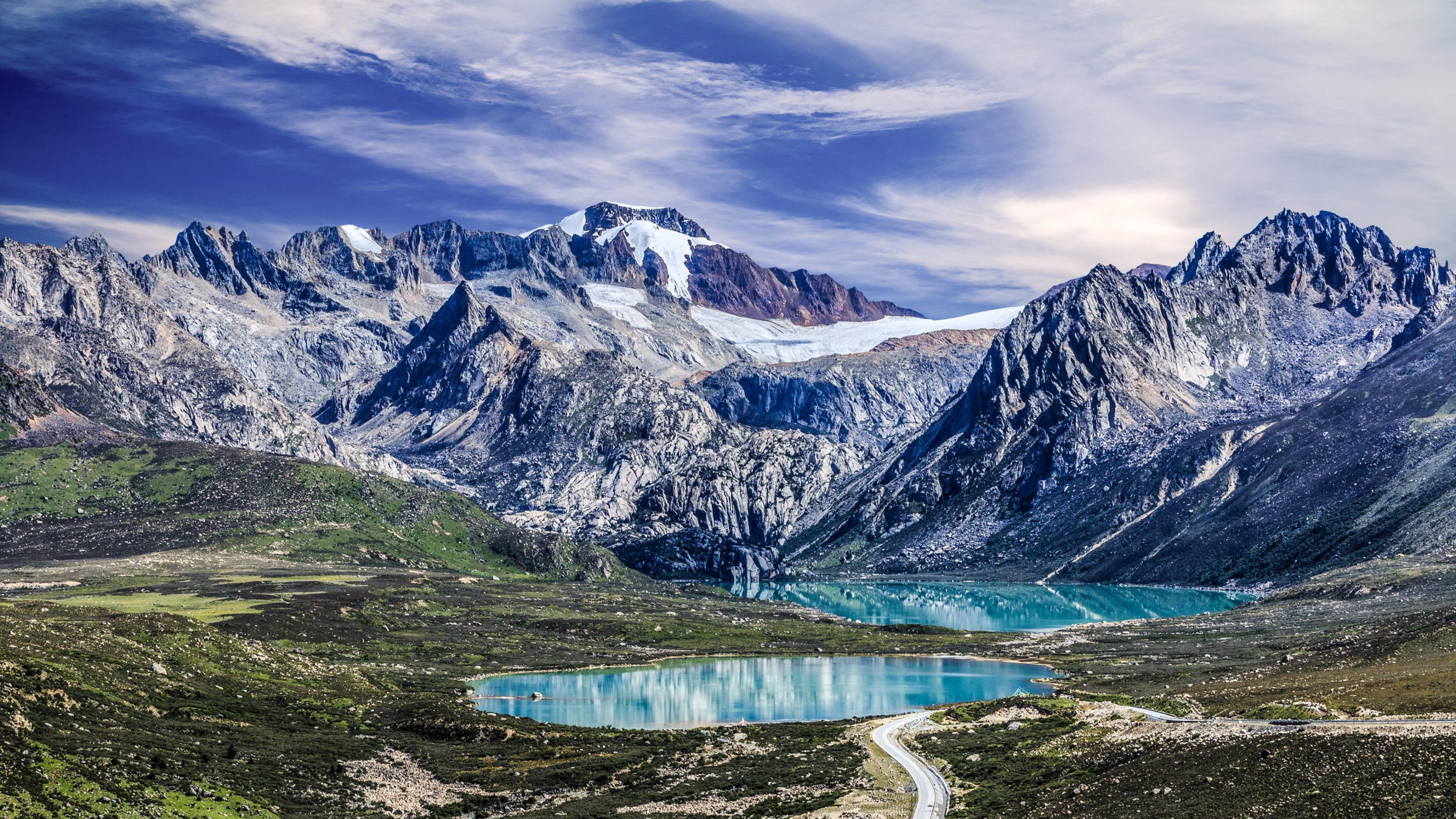 cloud china nature reserve haizishan reflection valley 2k 4k