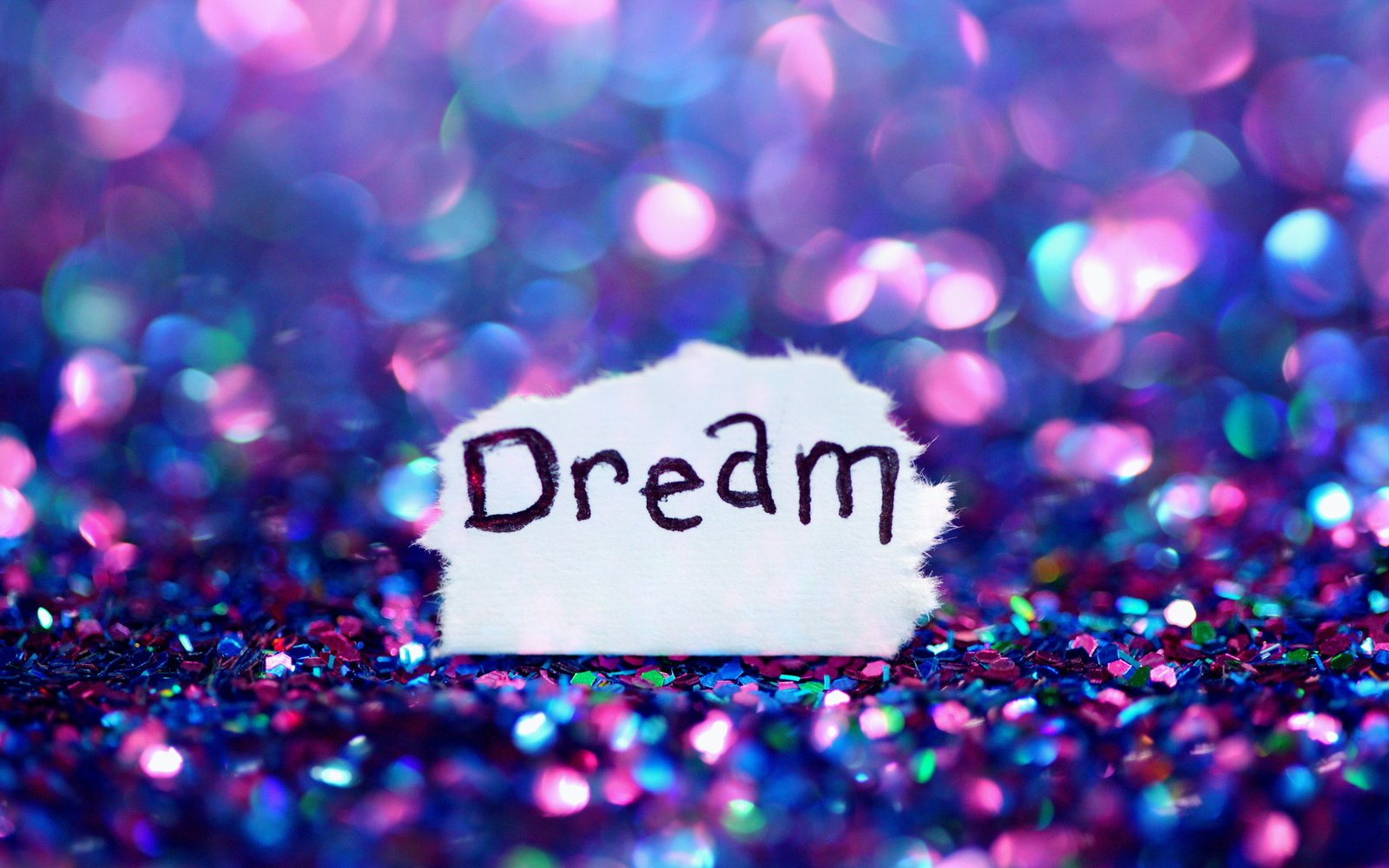 dream glitter bokeh 2k 4k