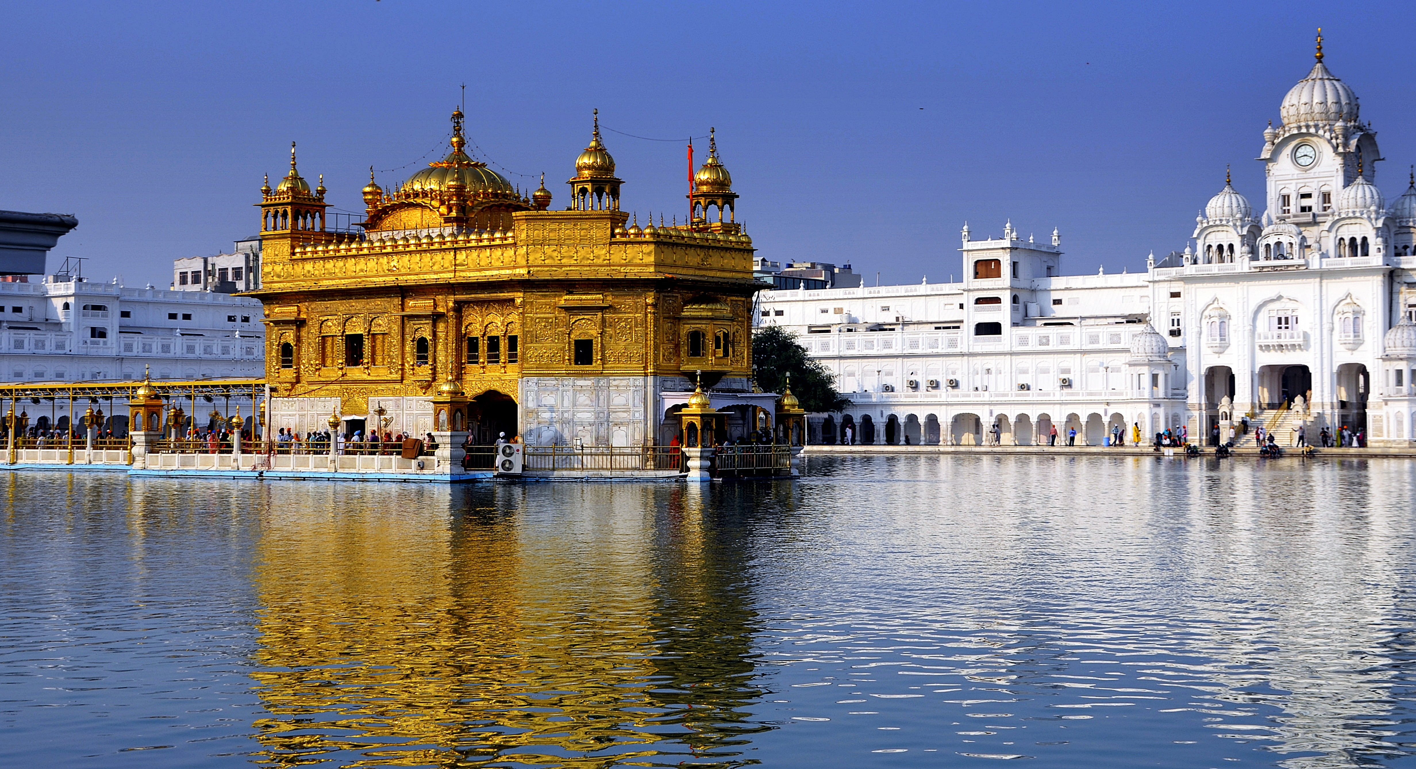 Golden Temple India amritsar landmark sikh sikhism religion 2k 4k 5k