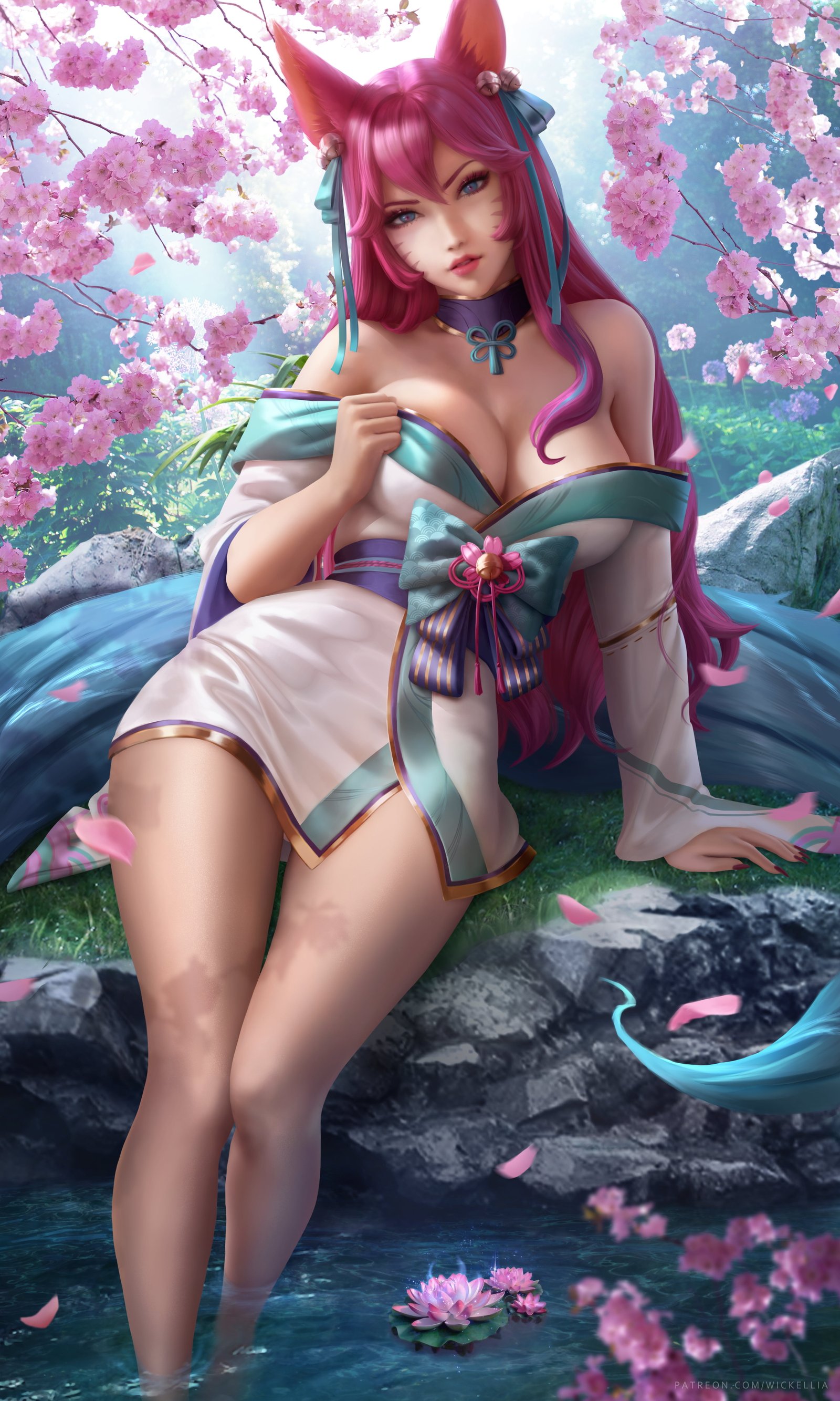 illustration artwork digital art fan drawing Wickellia 2k 4k