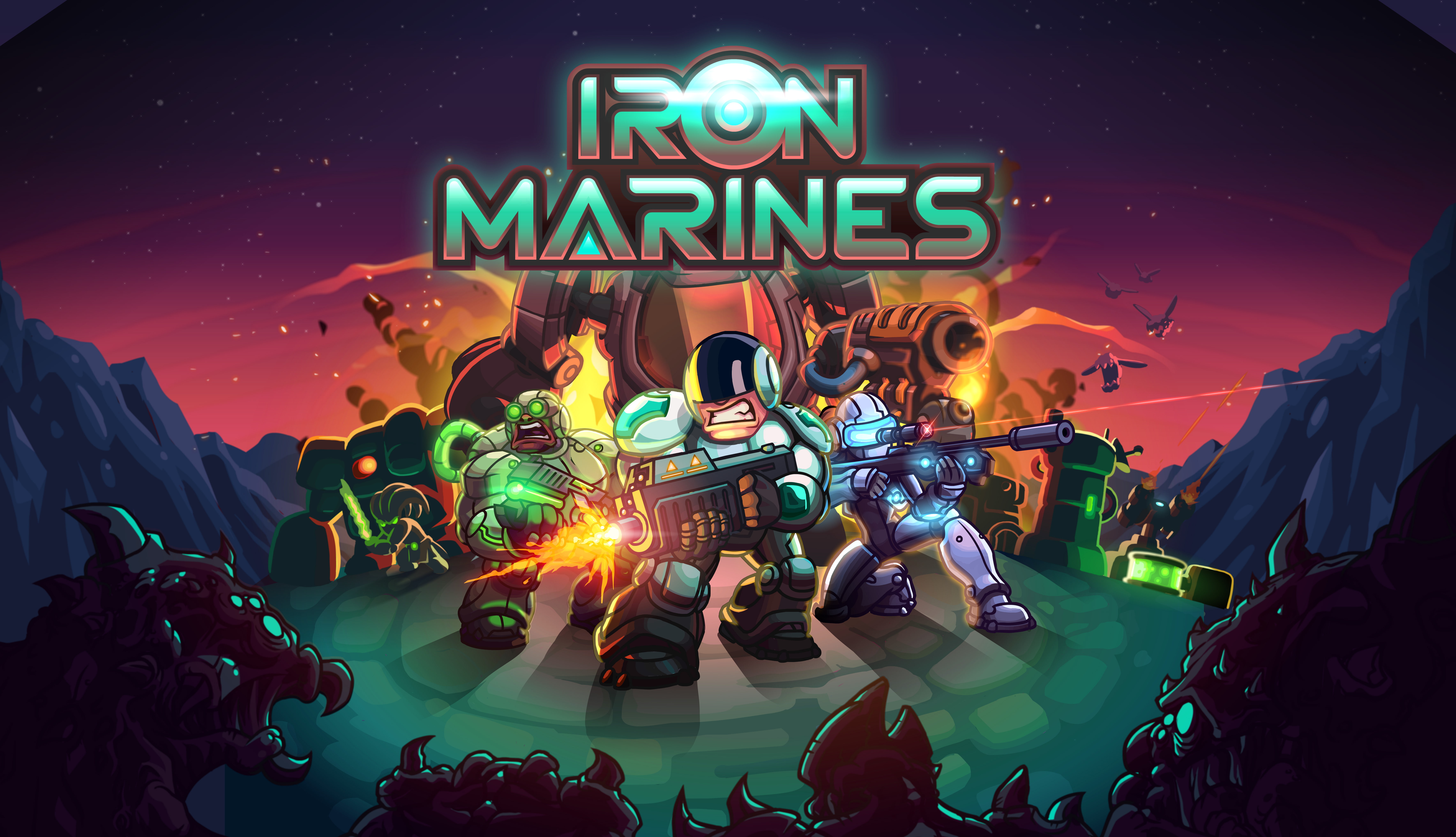 Iron Marines iOS Android 2k 4k 5k