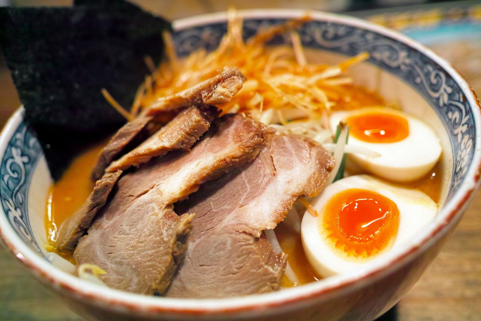 meat with egg and noodles on bowl japanese food japan 2k 4k 5k