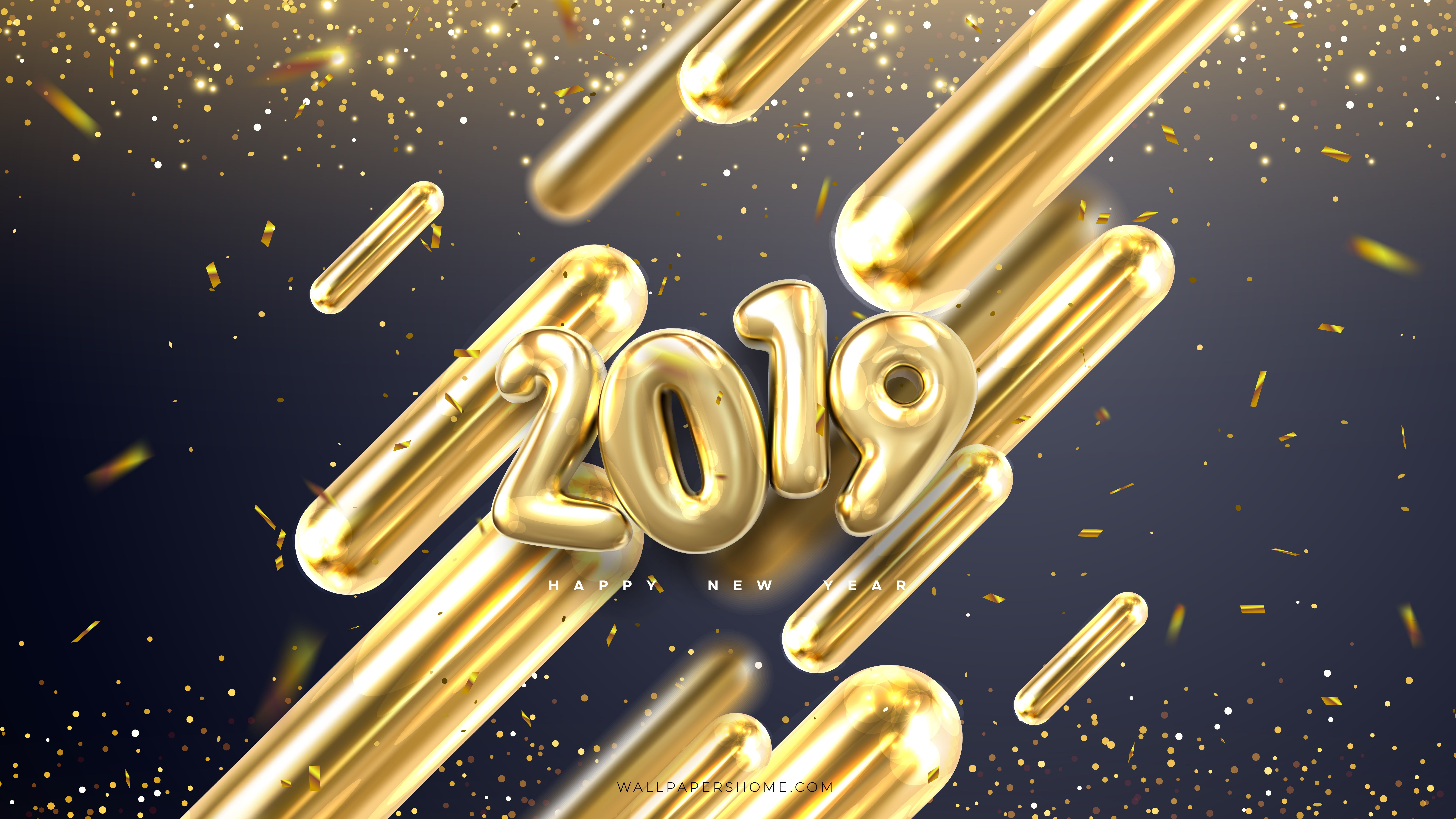 New Year Christmas poster 2k 4k 5k 8k