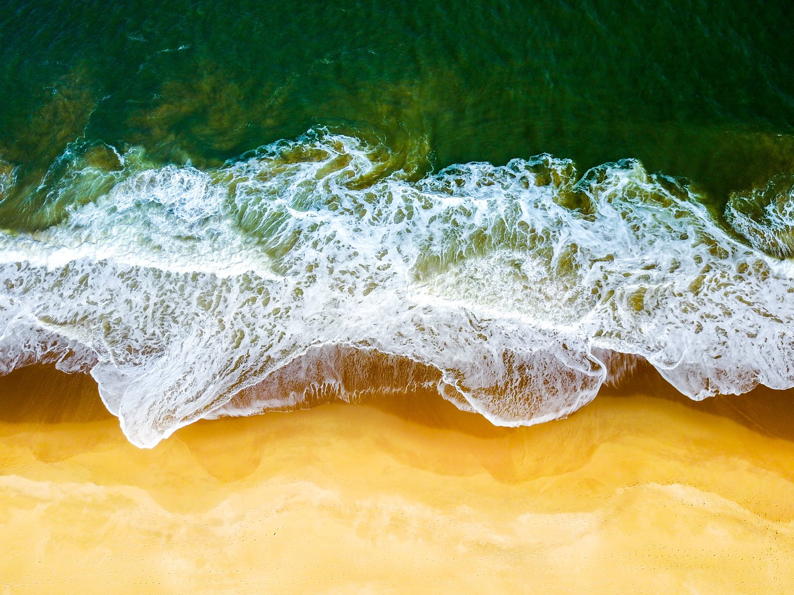 Top View Photo of Seashore beach bird s eye view drone photography 2k 4k