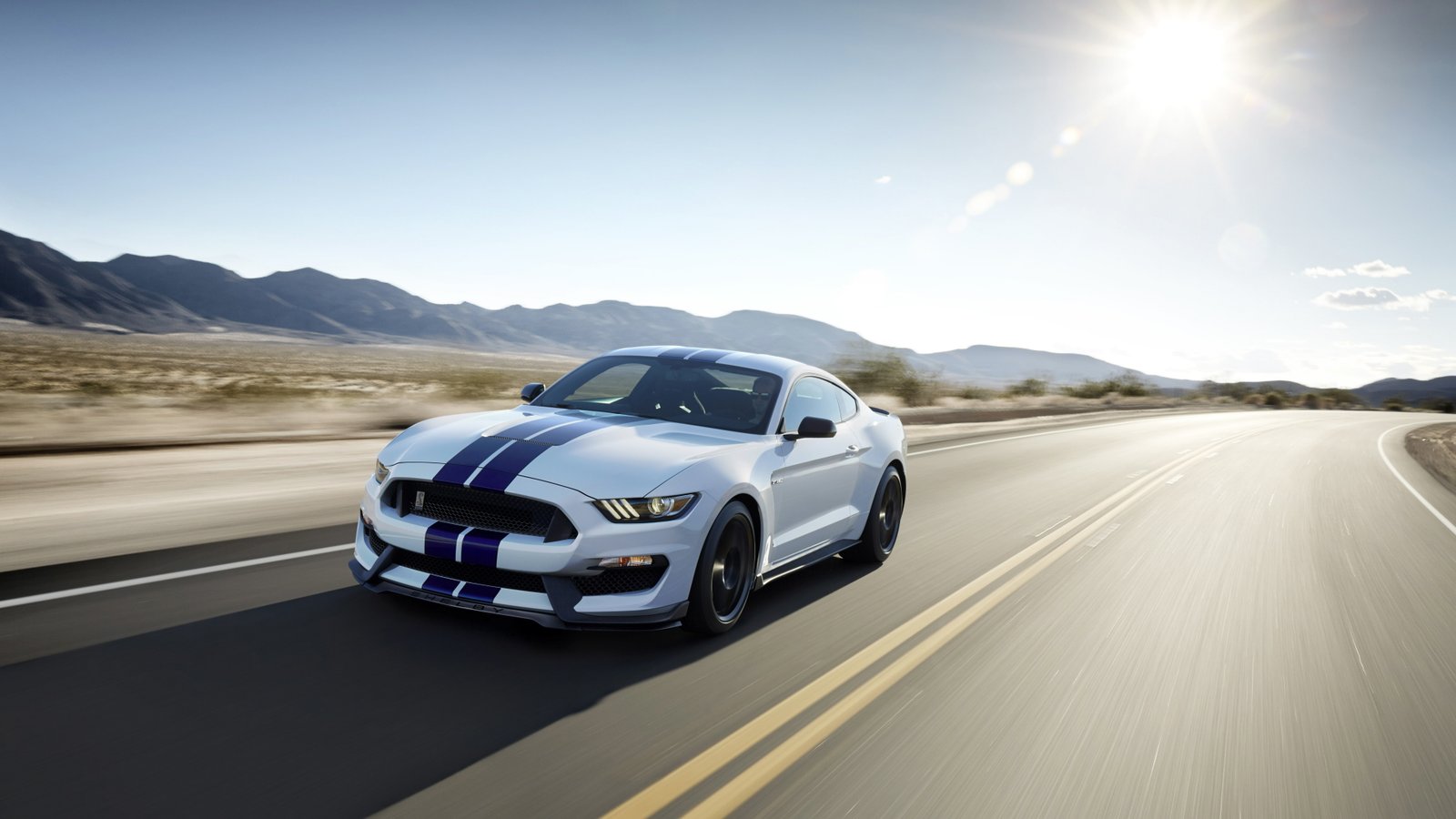 white car sunshine shelby mustang vehicle ford gt 2k 4k 5k 8k