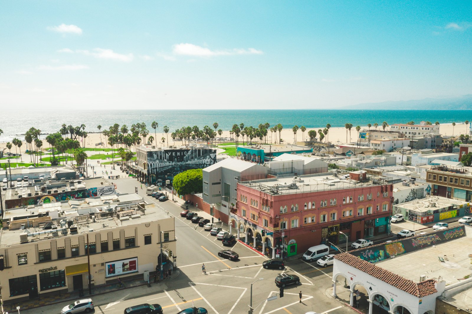 aerial photography of town nature landscape view outdoors 2k 4k 5k