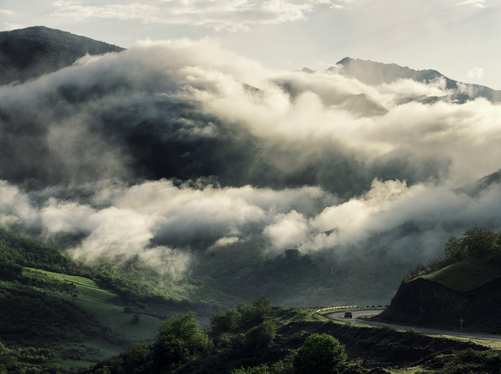 Armenia Artsakh Hayk B white clouds Nature Landscape Travel 2k 4k 5k