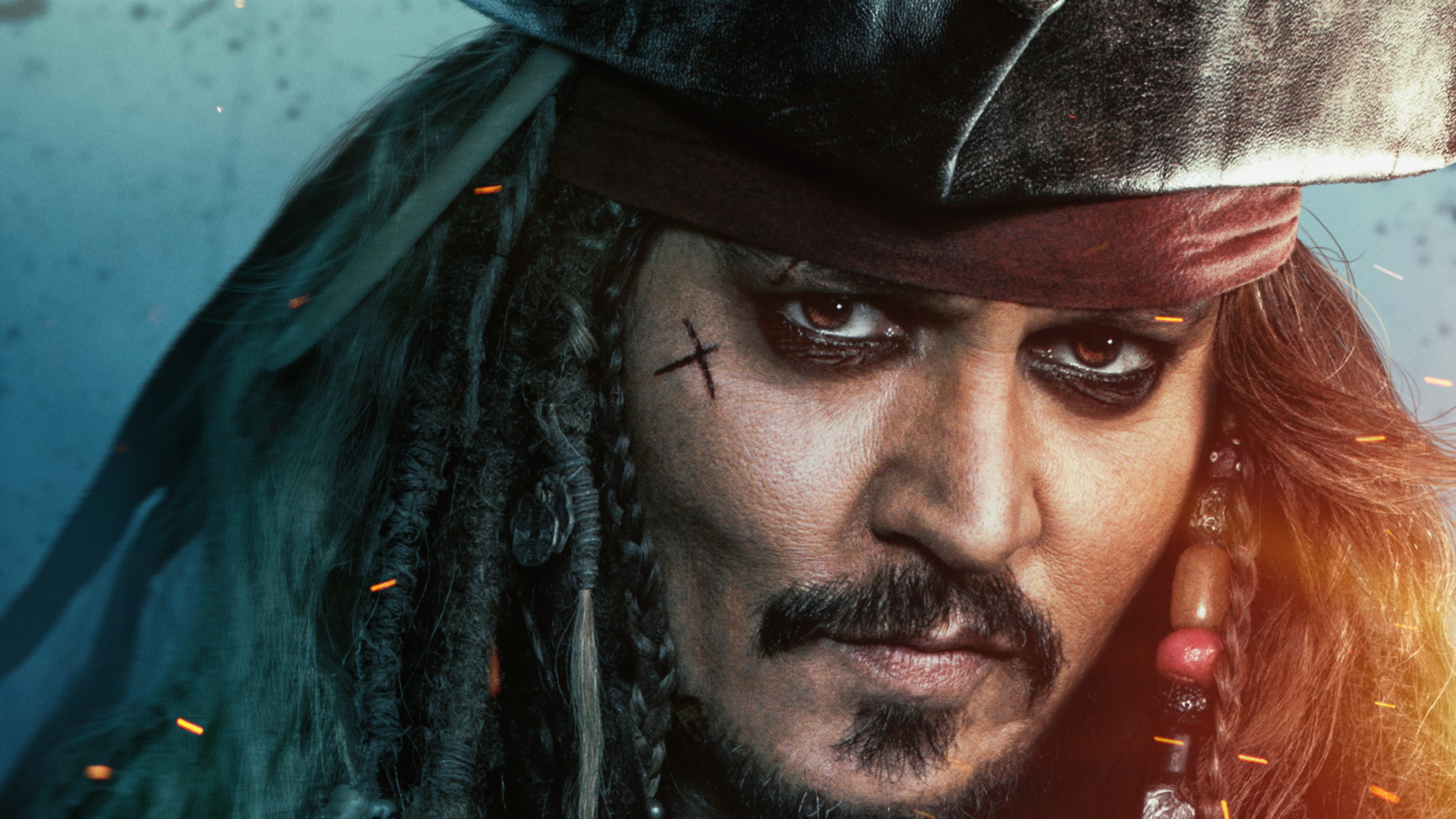Captain Jack Sparrow Pirates of the Caribbean Dead Men Tell No Tales 2k 4k 5k