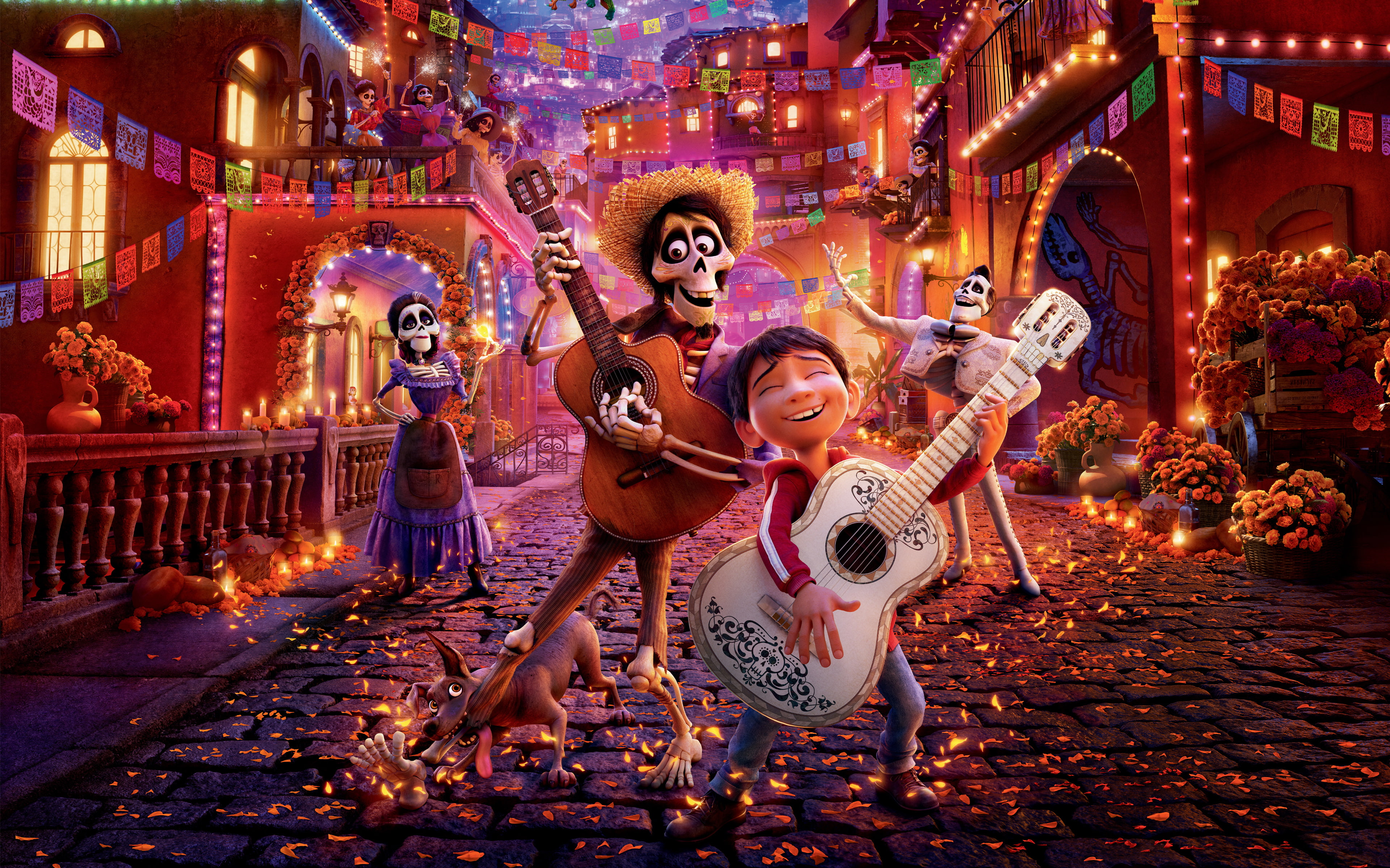 Coco Pixar Animation music full length arts culture and entertainment 2k 4k