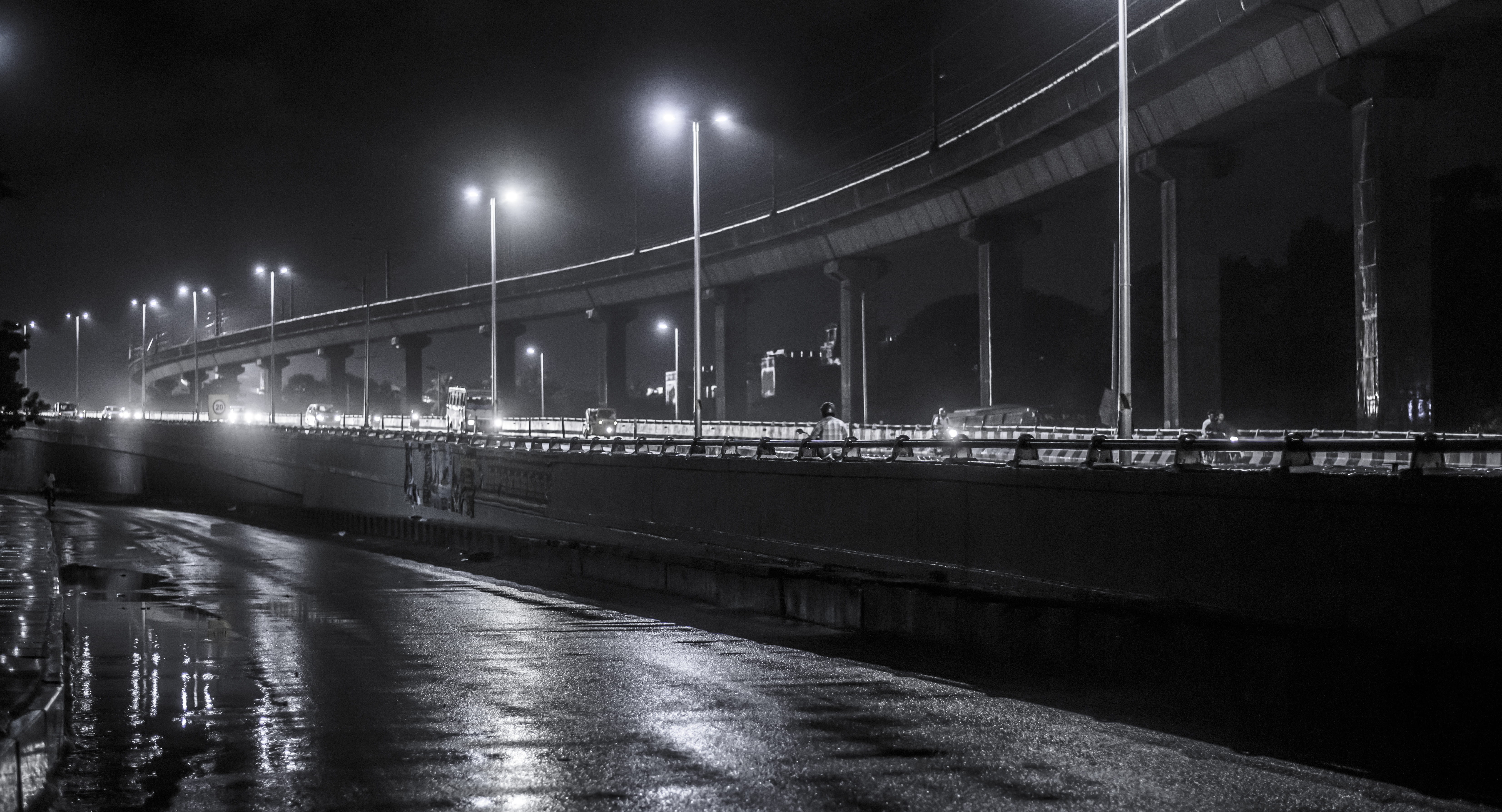india chennai kathipara flyover bridge water river waterfront 2k 4k 5k