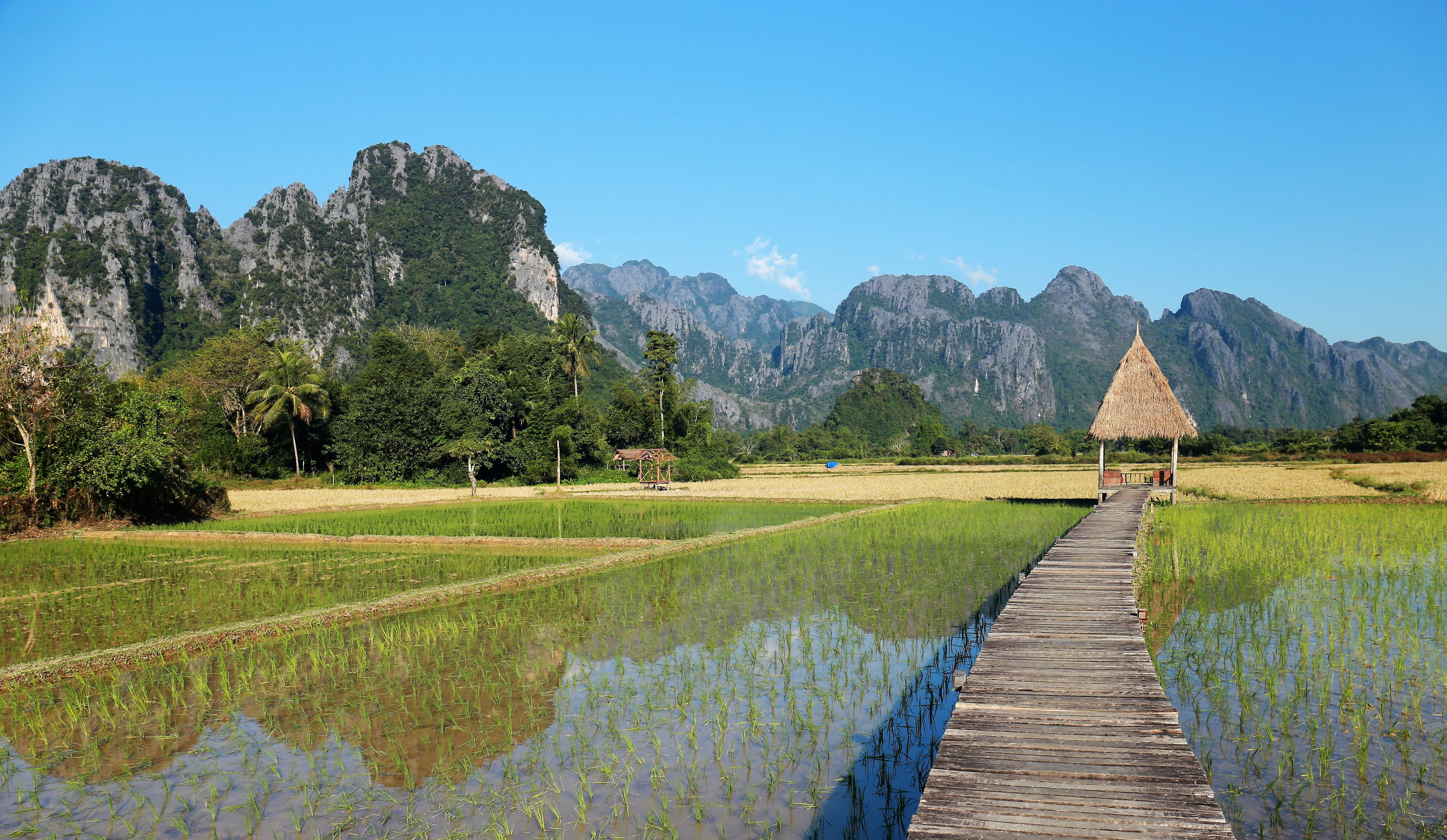 laos vang vieng popular hotels tara villa the scenery 2k 4k 5k