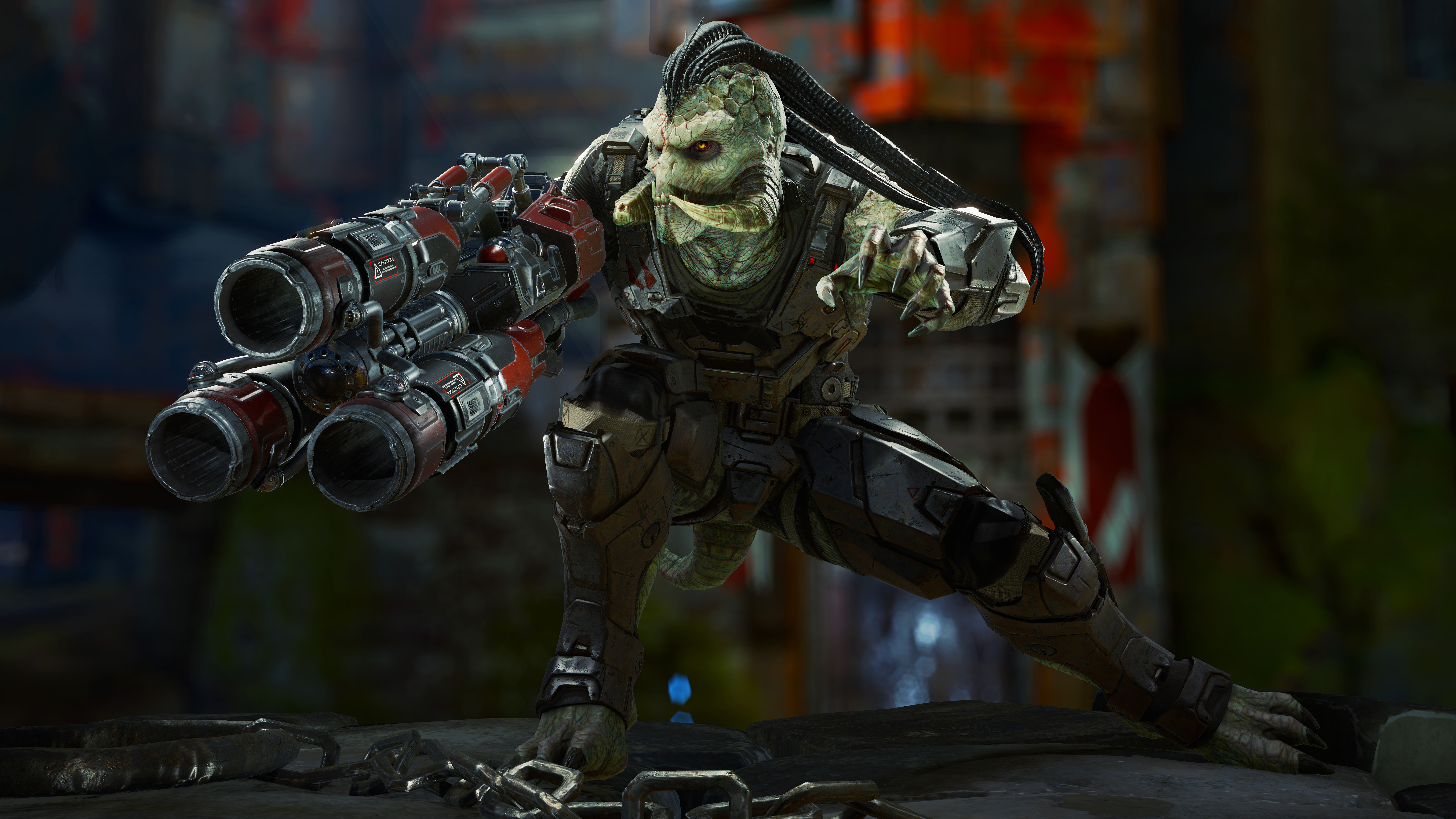 Reptilian Unreal Tournament Skaarj 2k 4k 5k 8k