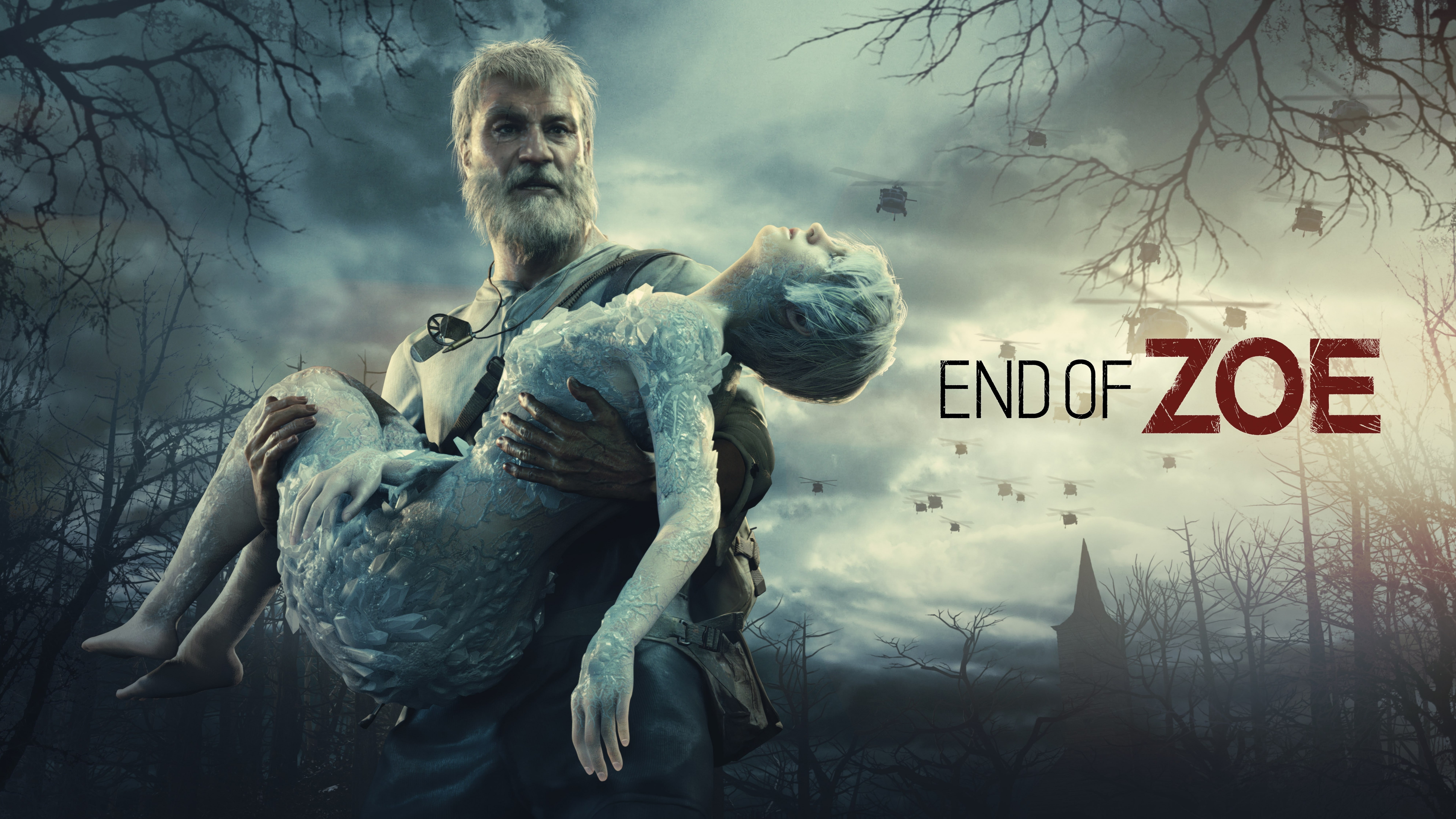 Resident Evil 7 Biohazard poster 2k 4k 5k 8k