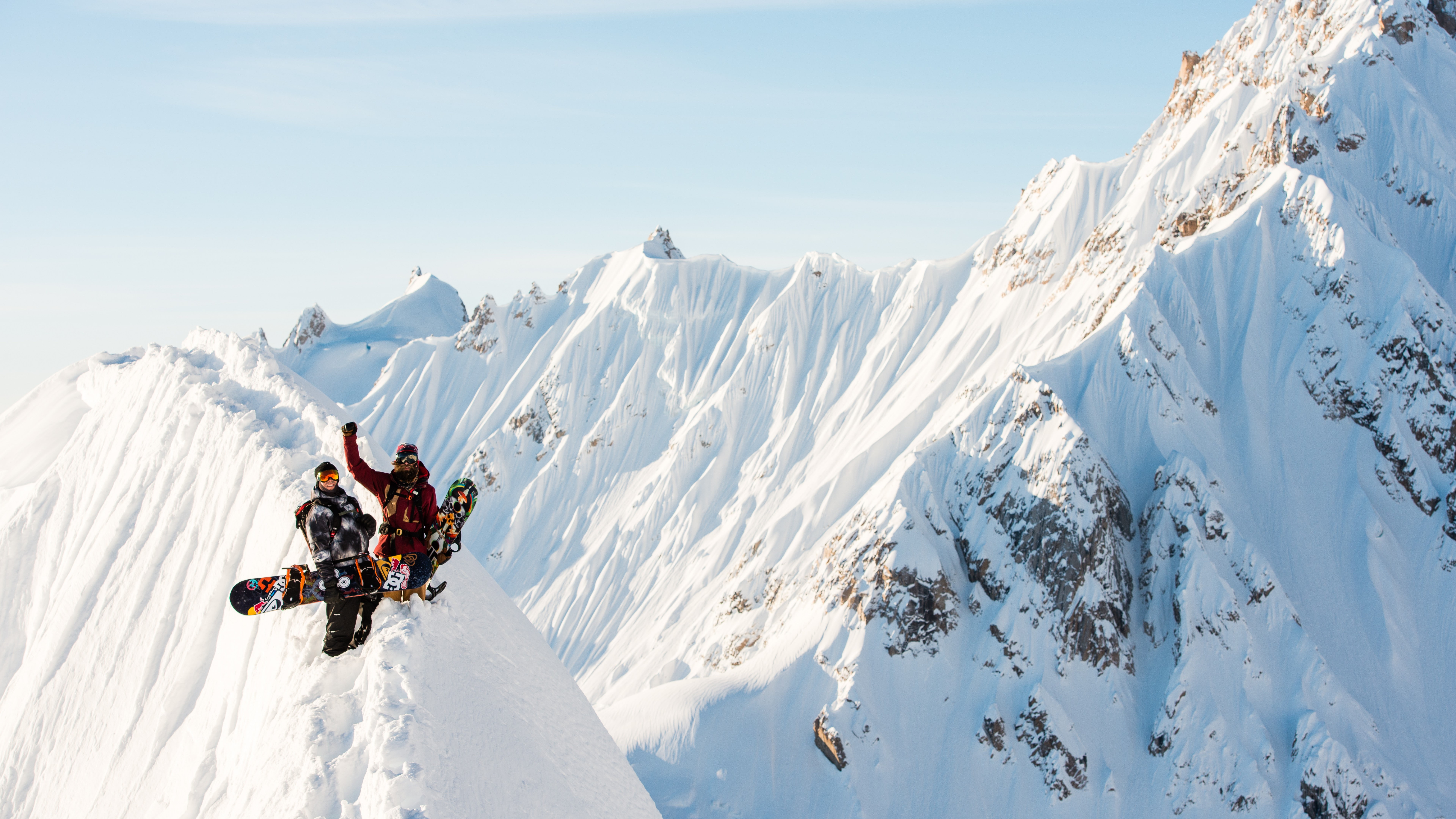 The Fourth Phase wallpaper Travis Rice snow mountains 2k 4k 5k 8k