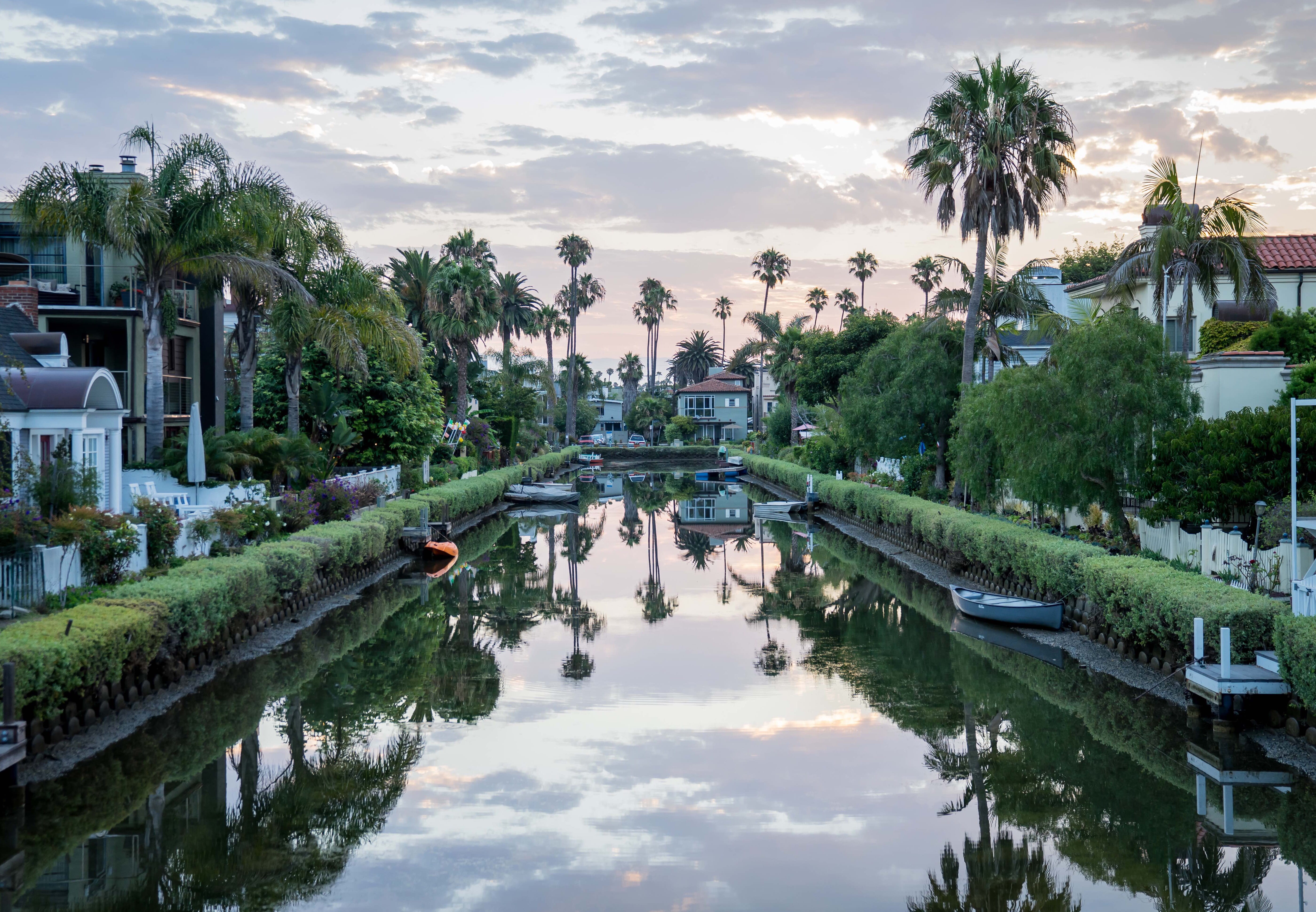 united states los angeles venice beach canals california 2k 4k 5k