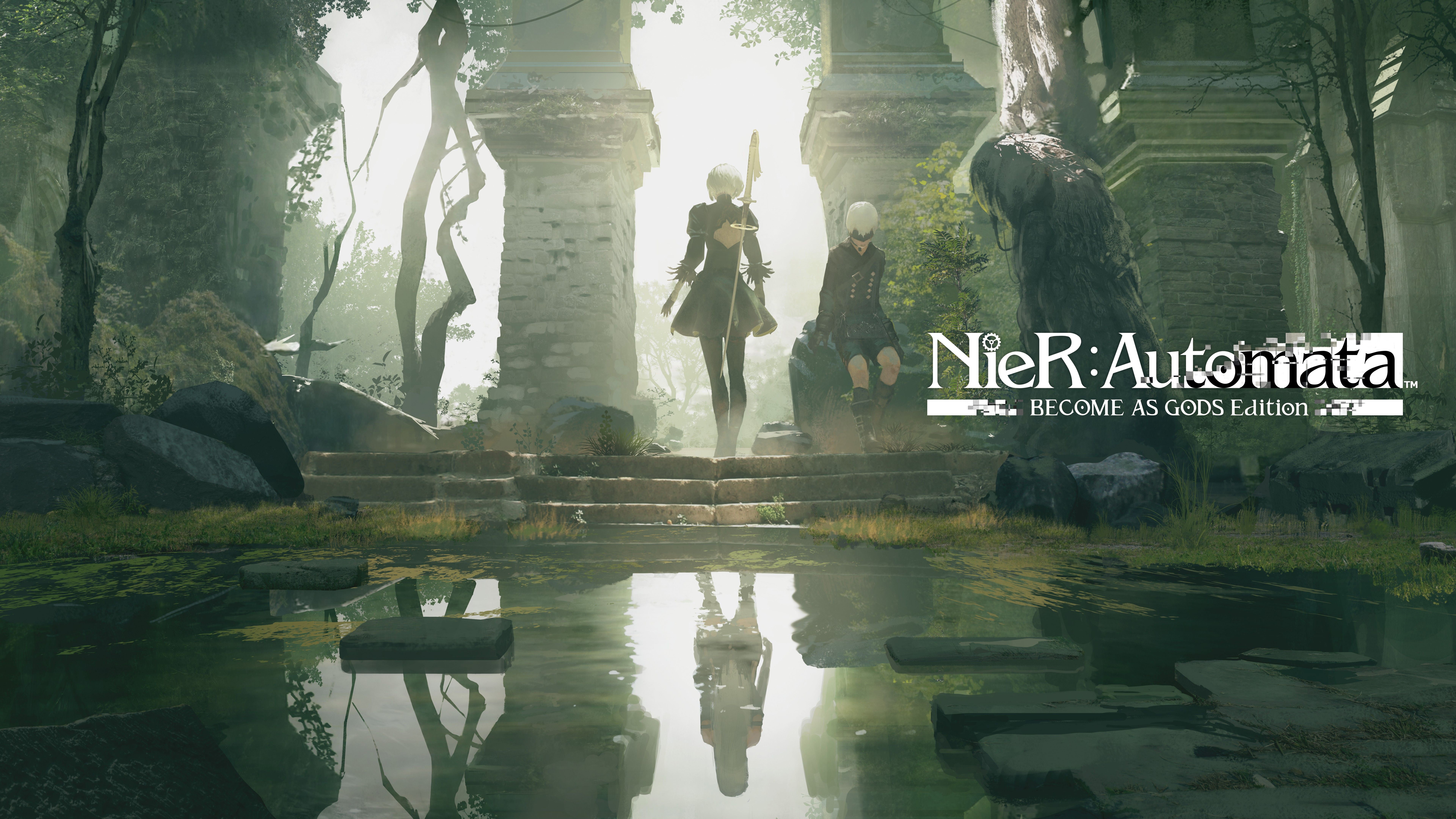 nier automata games hd reflection human representation 2k 4k 5k 8k