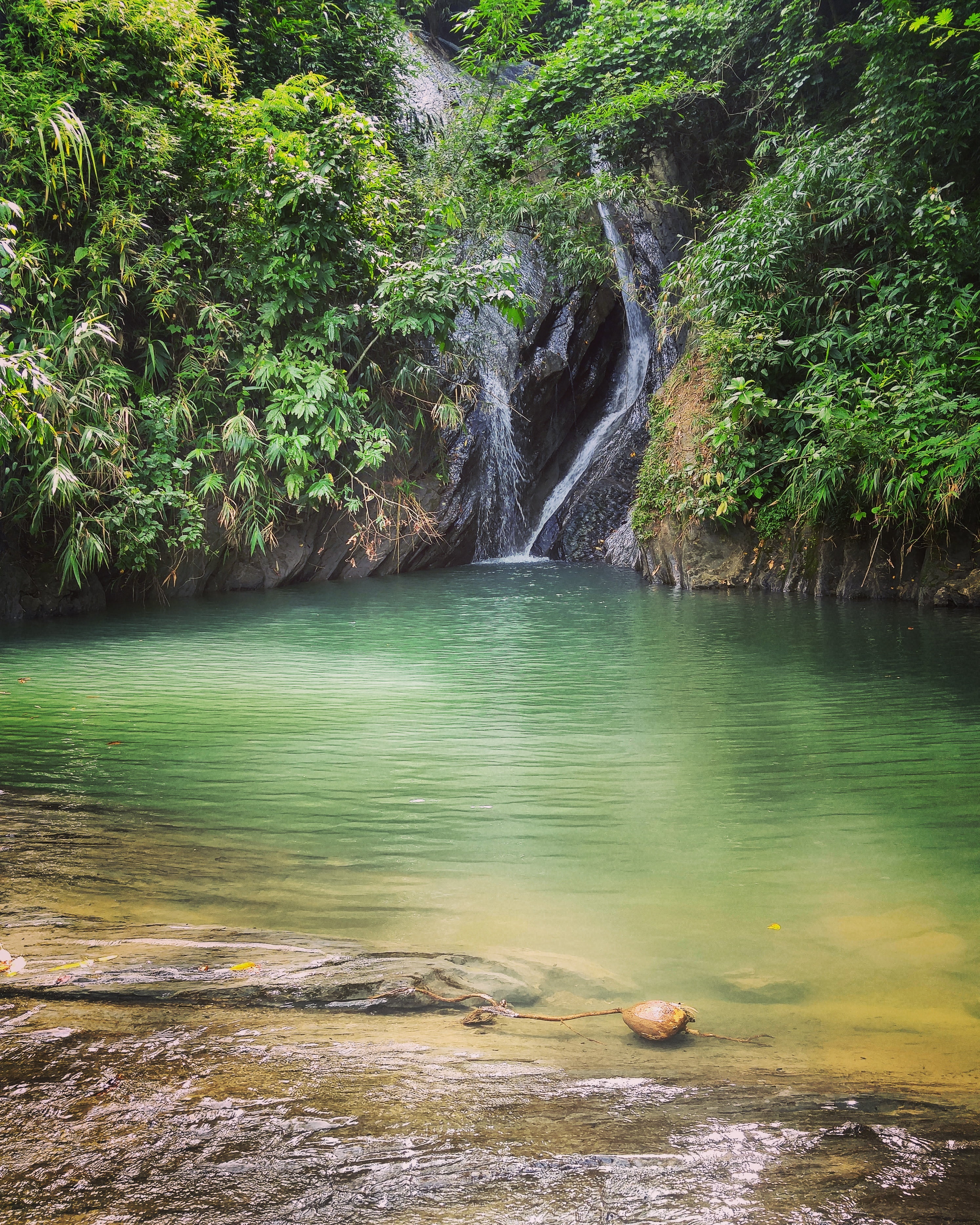 waterfall Bangladesh jungle nature scenics beauty in 2k