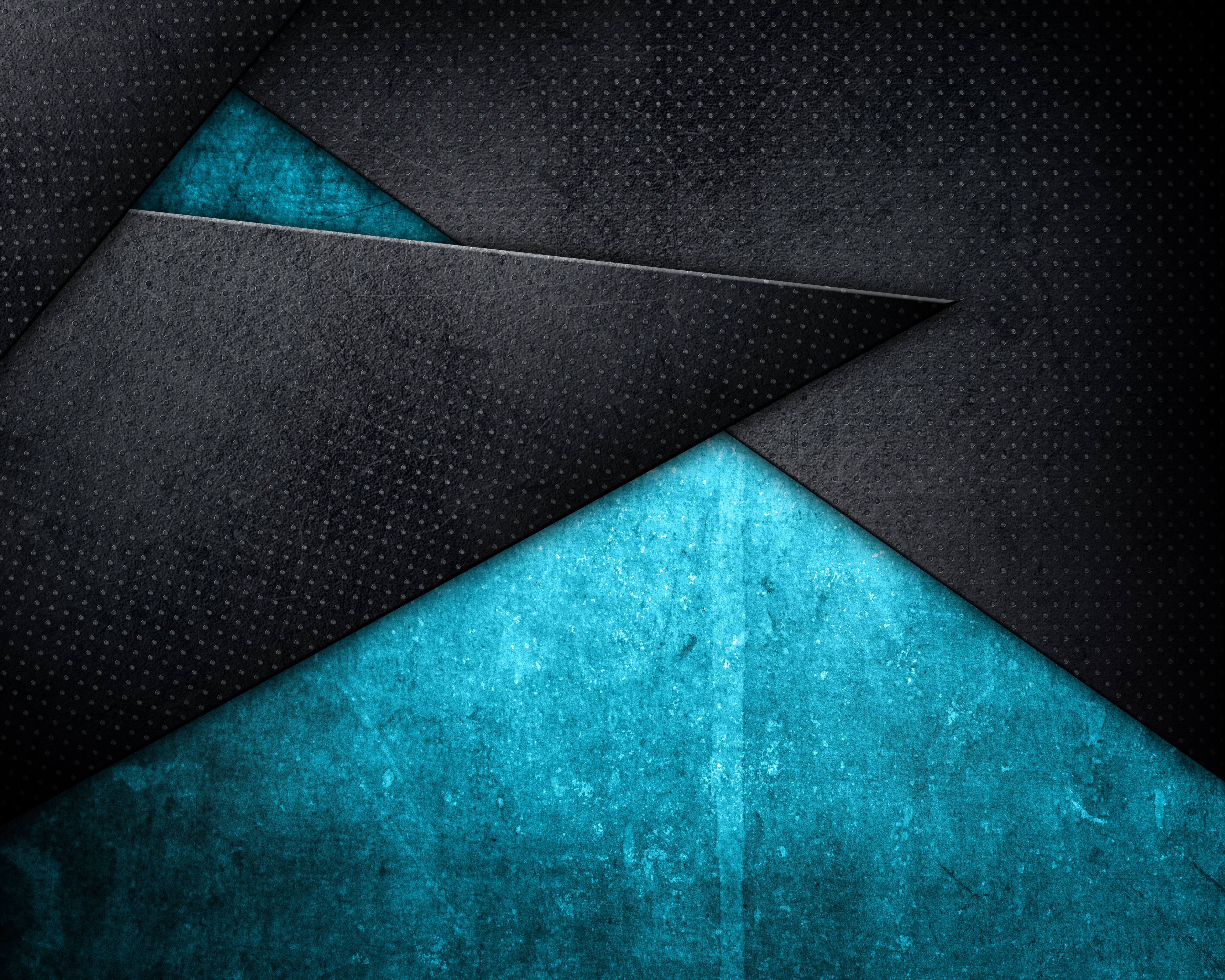 black textile digital art abstract texture blue triangle shape 2k 4k 5k