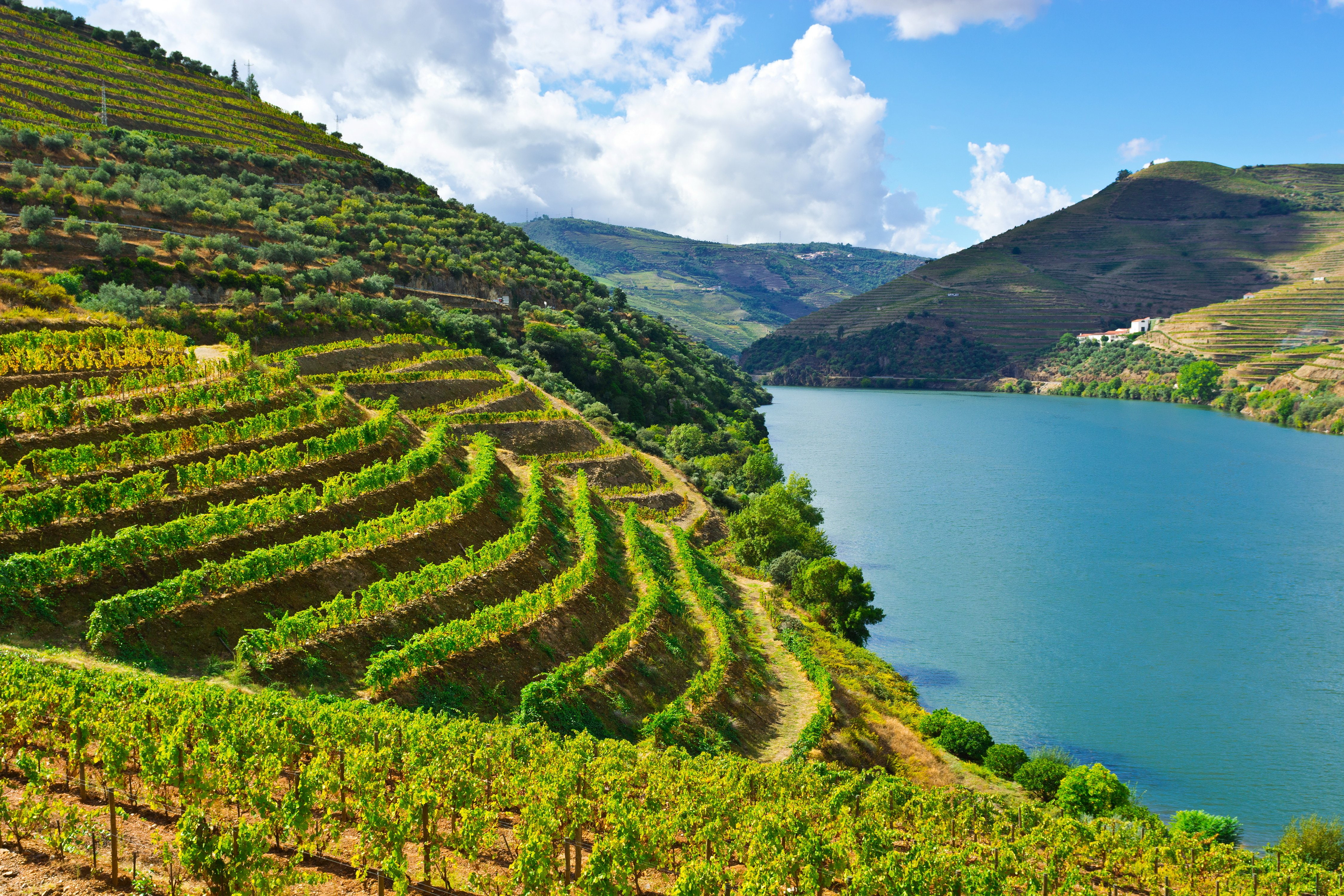 douro fields mountains nature portugal rivers 2k 4k 5k